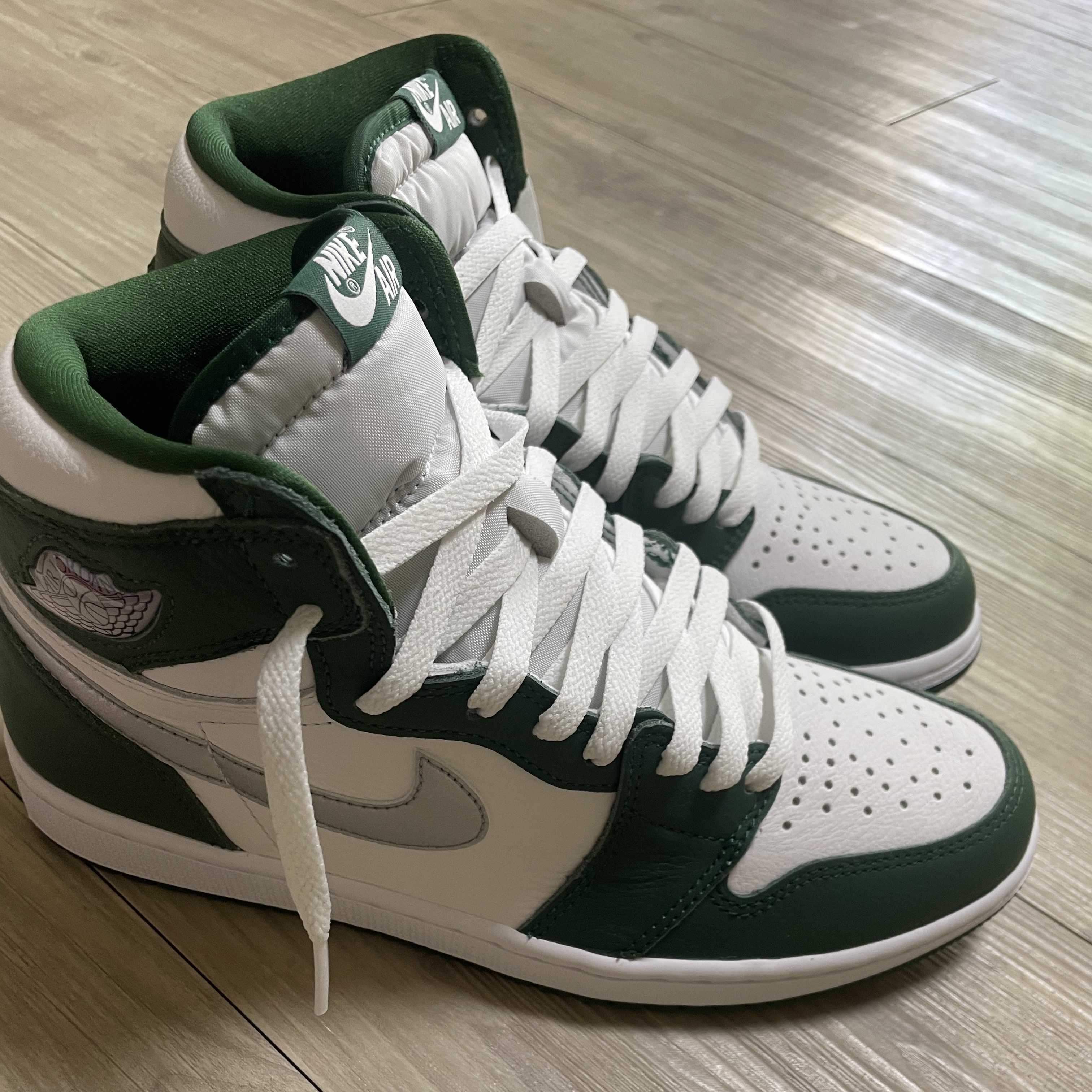 Jordan 1 Retro High OG Gorge Green, (GS) Jordan 1 Retro High OG Chicago 2022 착용 스타일 - 1