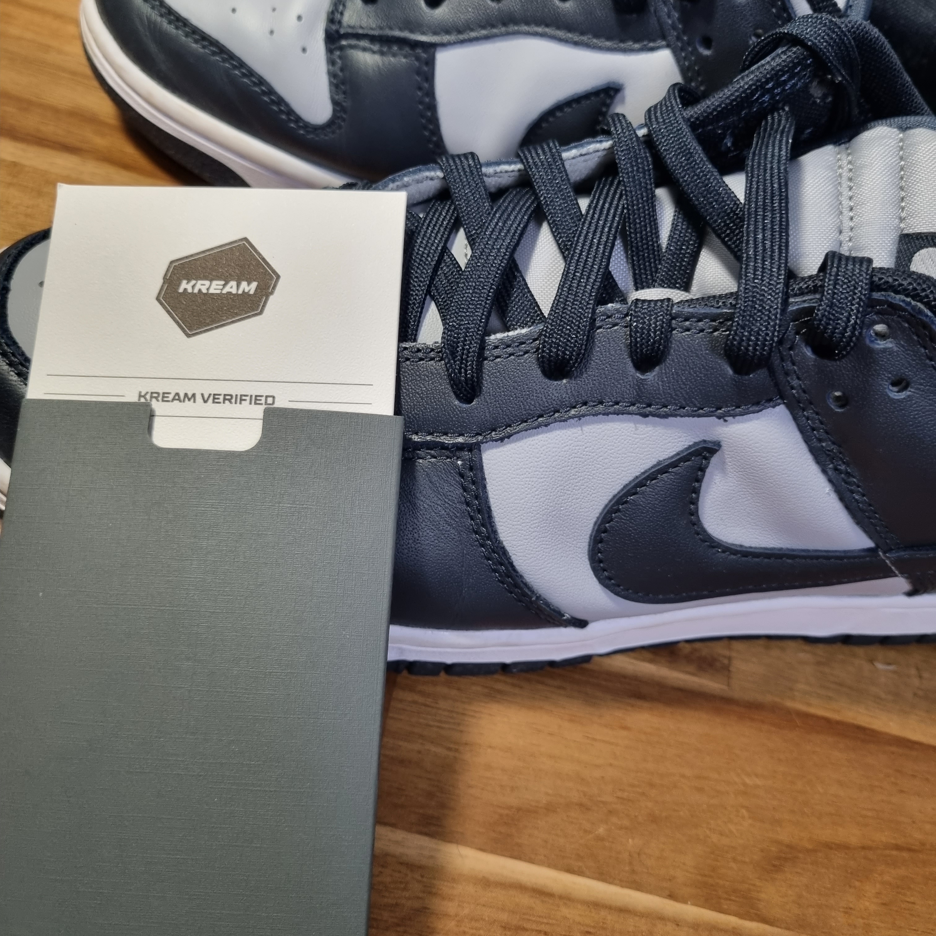 Nike Dunk Low Retro Championship Grey 착용 스타일 - 1