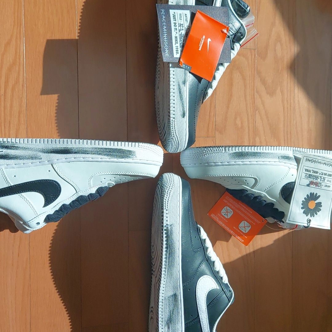 Nike x Peaceminusone Air Force 1 Low Para-Noise 2.0, Nike x Peaceminusone Air Force 1 Low Para-Noise 착용 스타일