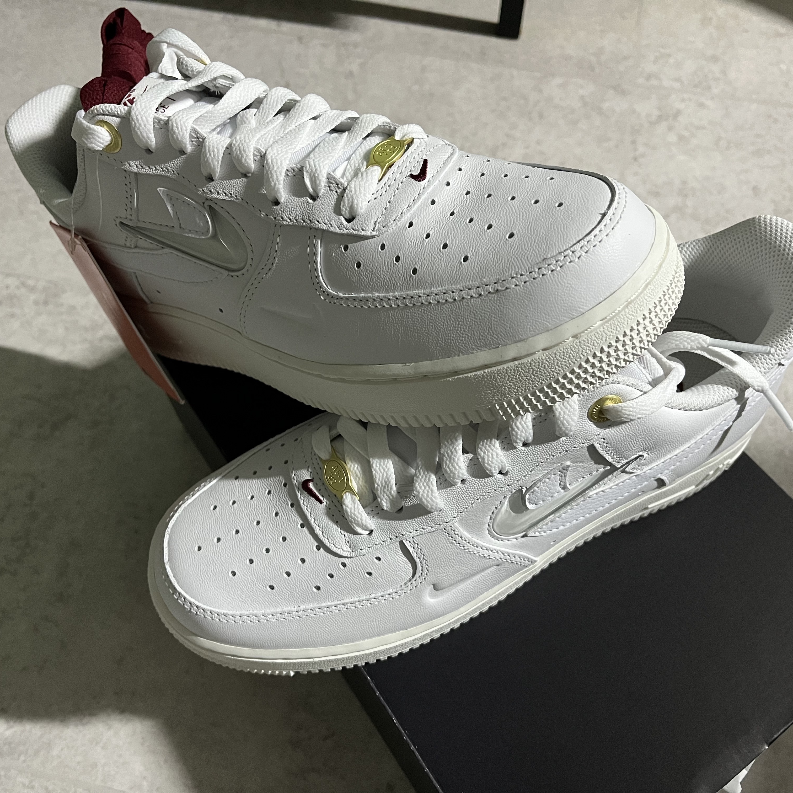 Nike Air Force 1 '07 PRM 40th Anniversary Join Forces White 착용 스타일