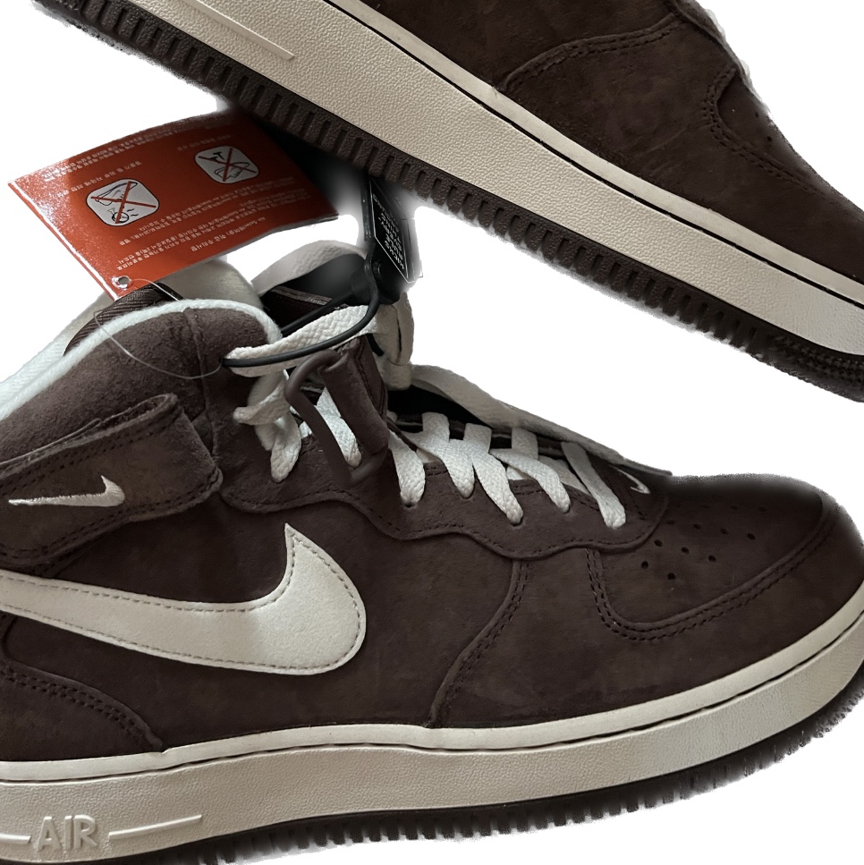 Nike Air Force 1 Mid '07 QS Chocolate 착용 스타일 - 2