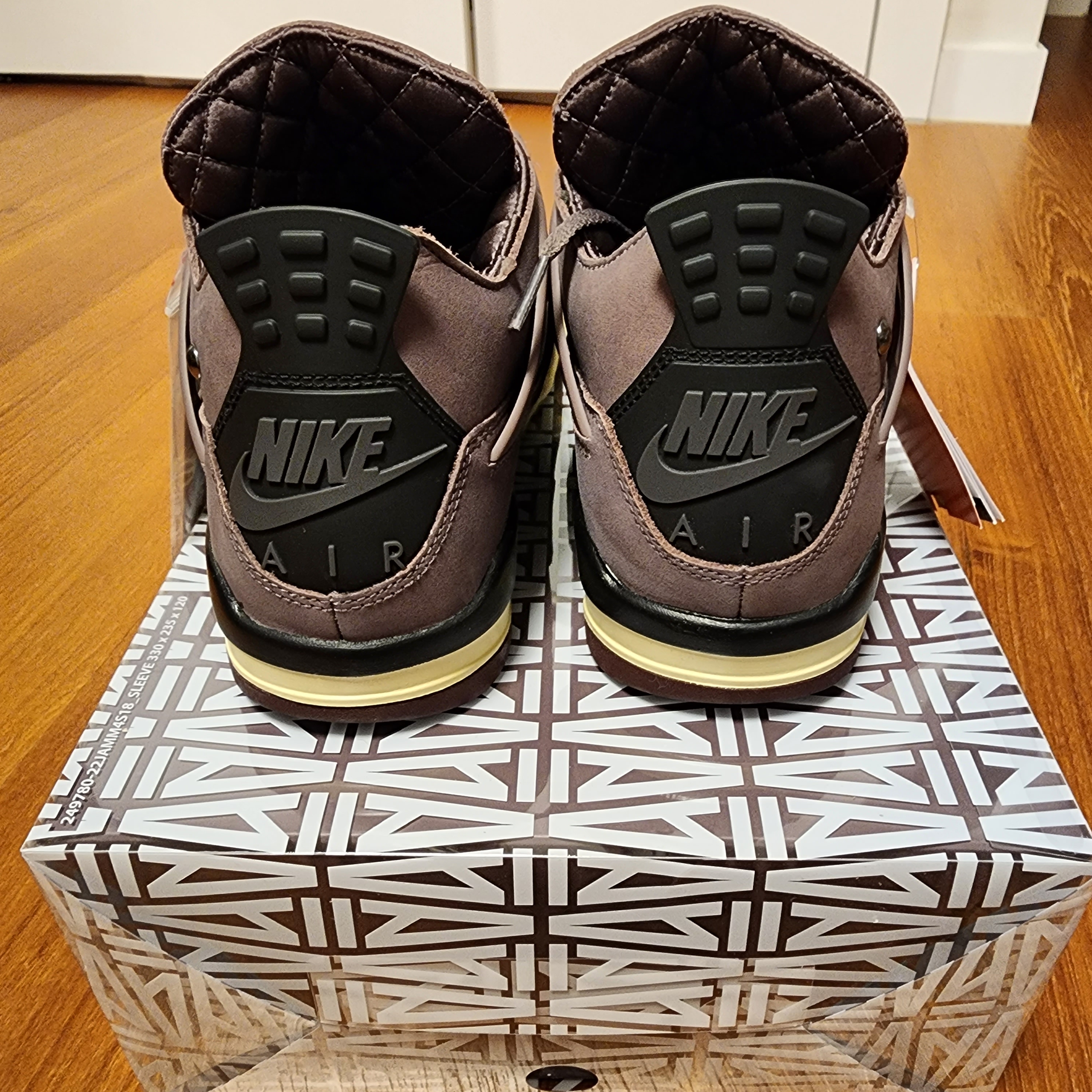 Jordan 4 x A Ma Maniere Retro Violet Ore 착용 스타일 - 4