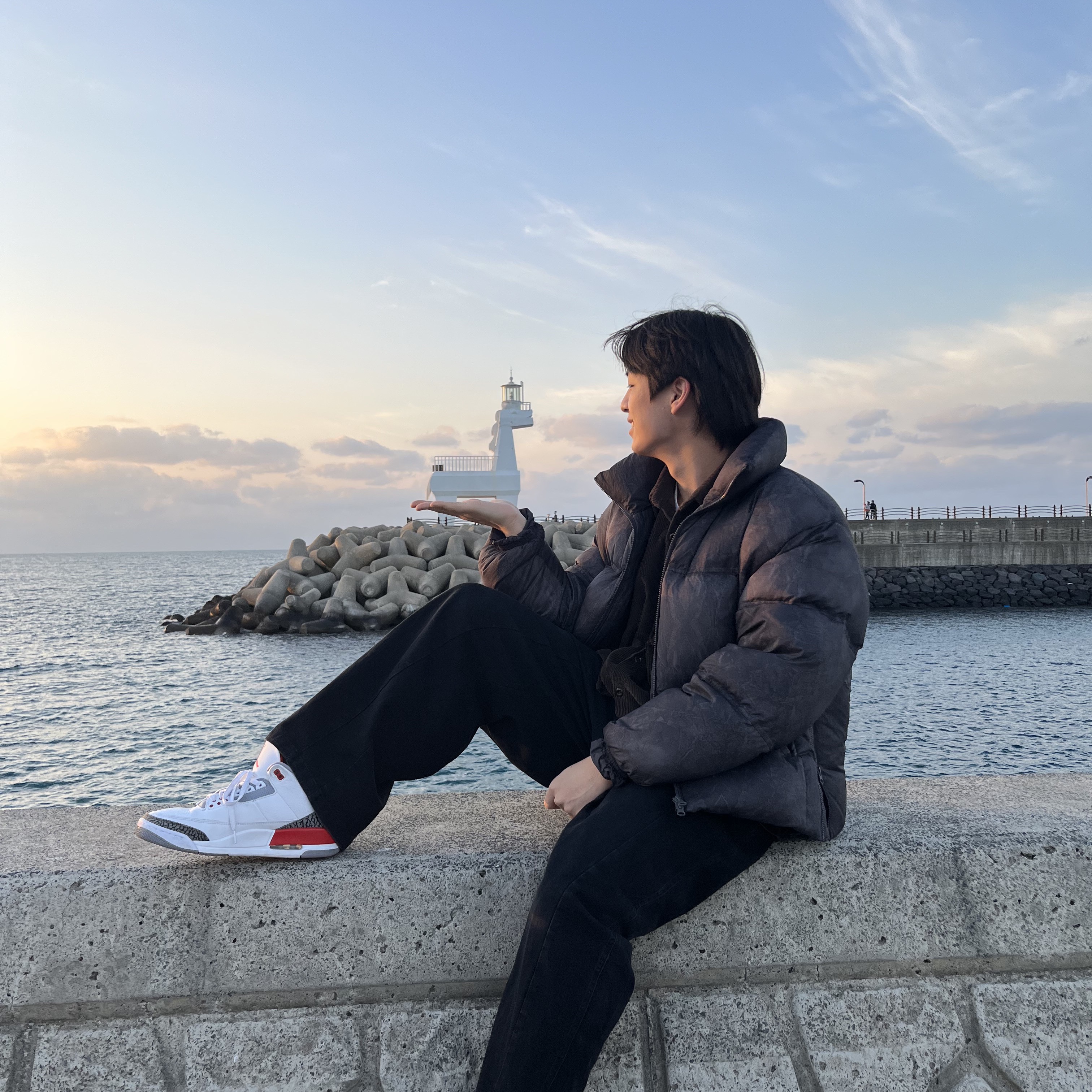 Jordan 3 Retro Fire Red 2022 착용 스타일 - 2
