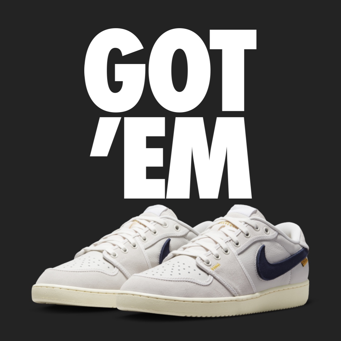 Jordan 1 x Union KO Low Sail Neutral Grey 착용 스타일