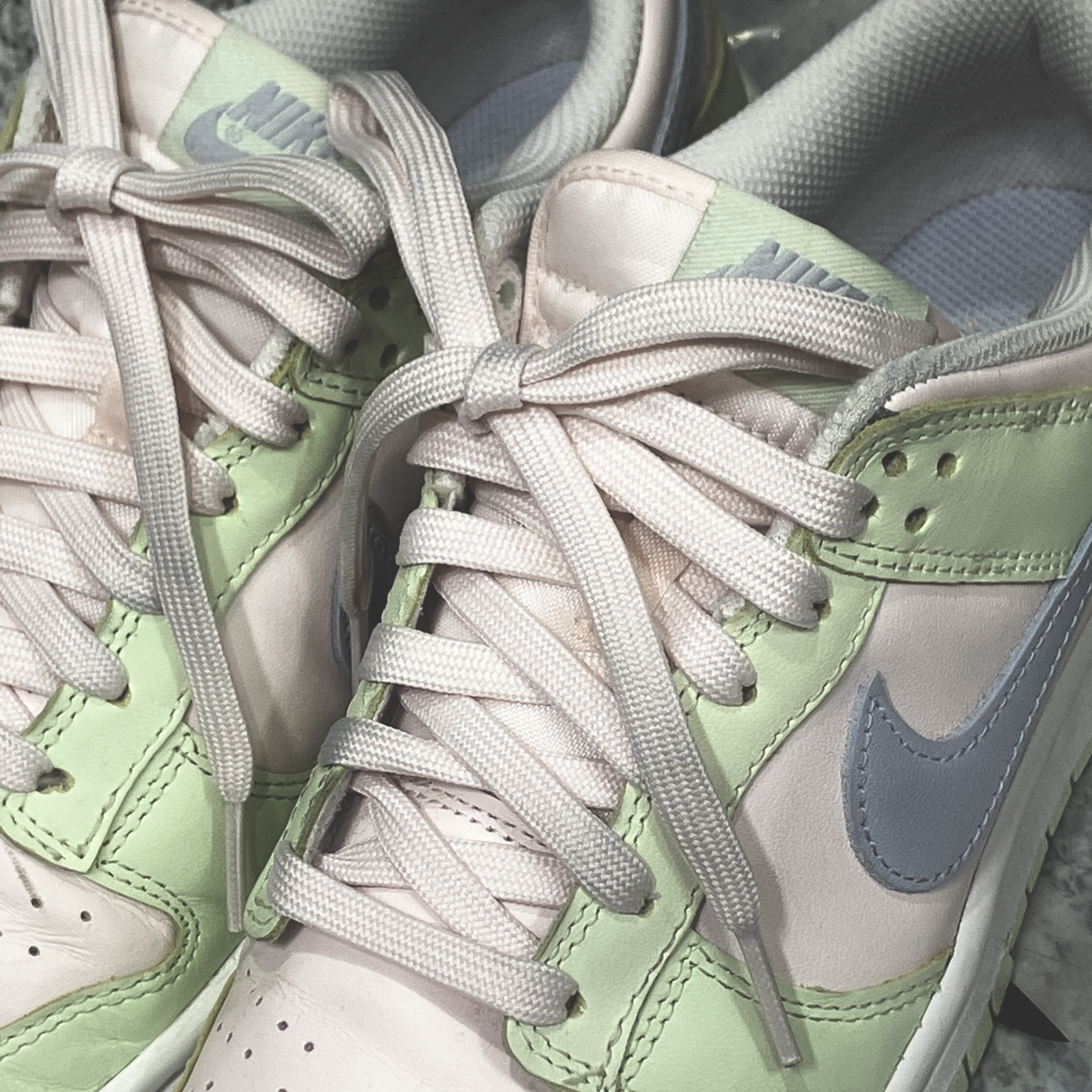 (W) Nike Dunk Low Light Soft Pink 착용 스타일
