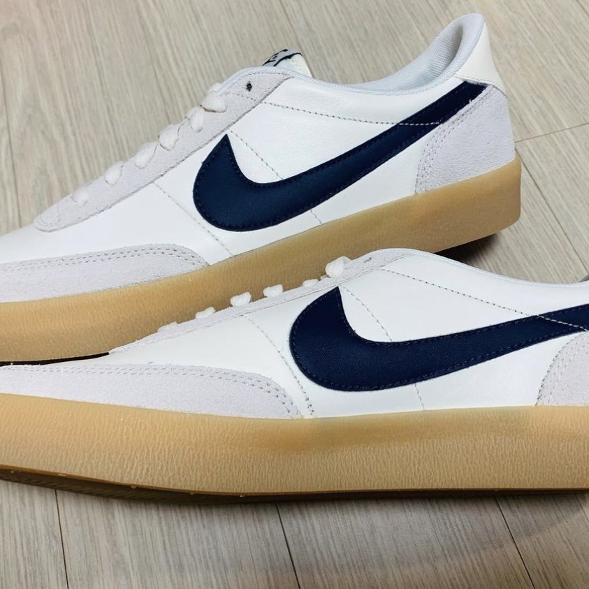 Nike x J.Crew Killshot 2 Sail Midnight Navy 착용 스타일
