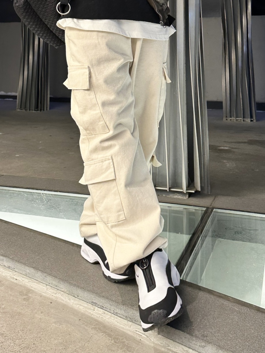 Nike x Comme des Garcons Homme Plus Air Max Sunder SP White Black 착용 스타일 - 4