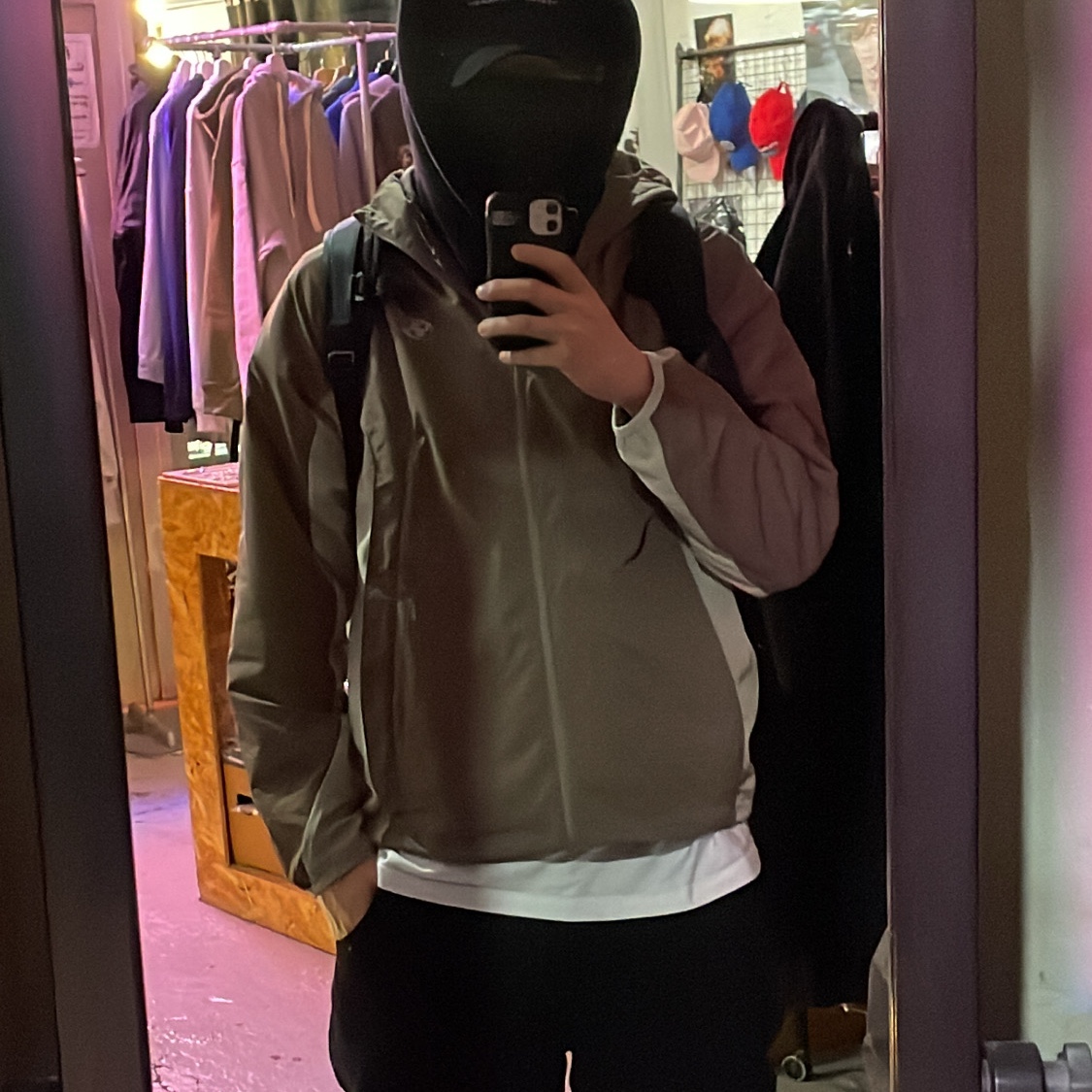 Sansan Gear Alpha Jacket Brown - 22FW 착용 스타일