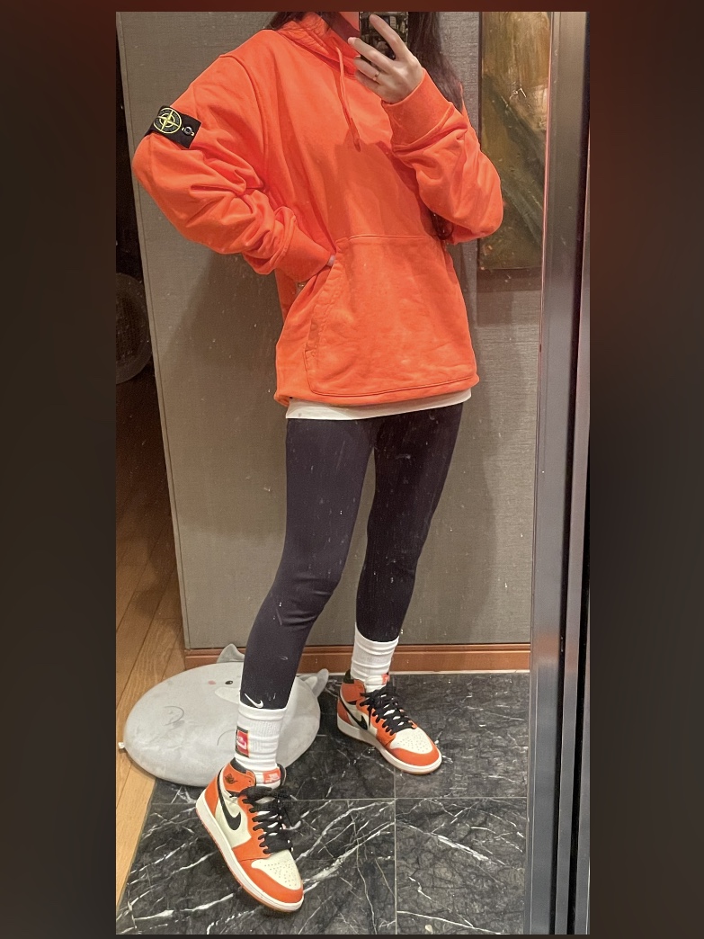 (GS) Jordan 1 Retro High OG Reverse Shattered Backboard, Jordan 1 Retro High OG Reverse Shattered Backboard 착용 스타일 - 1