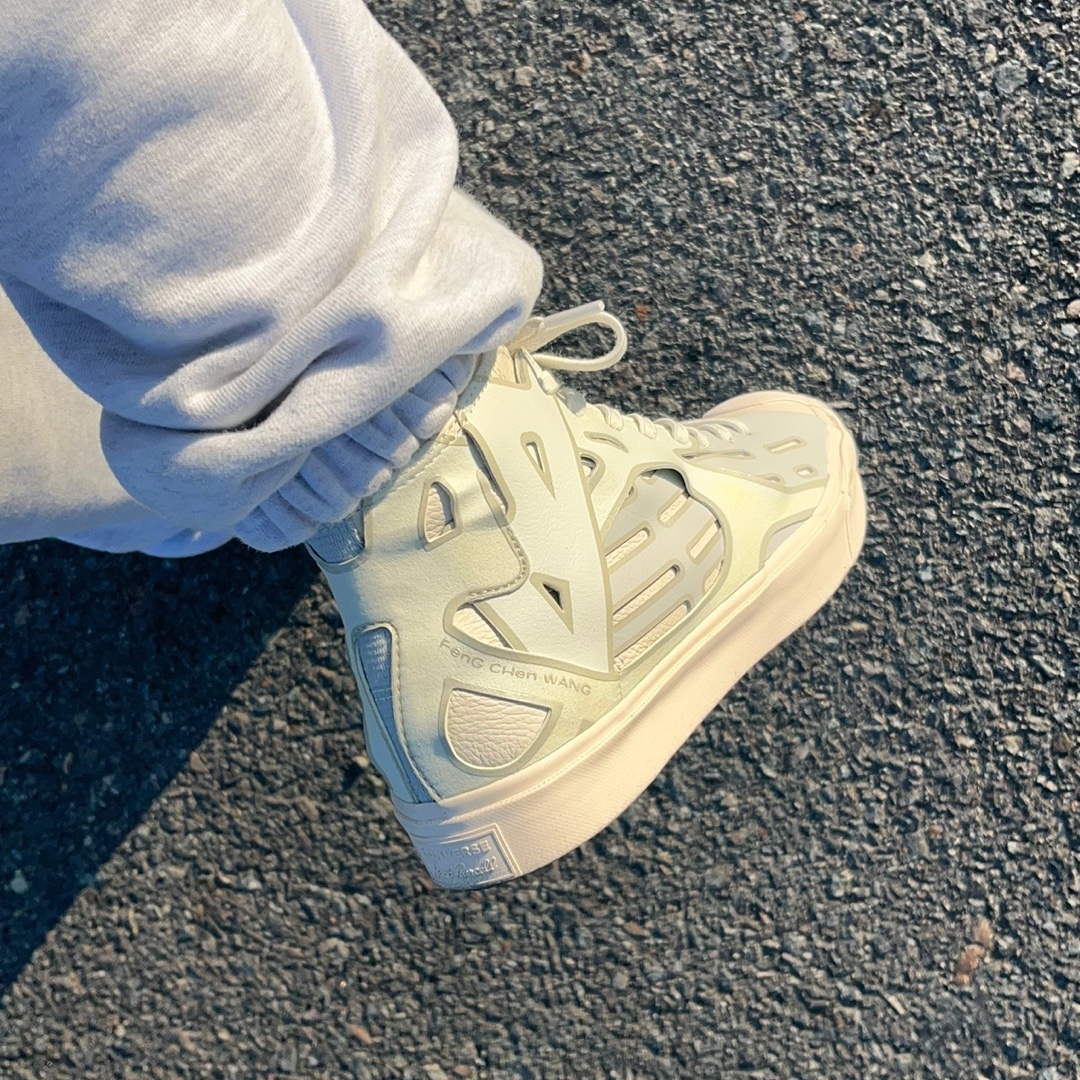 Converse x Feng Chen Wang Jack Purcell Mid Sea Salt 착용 스타일