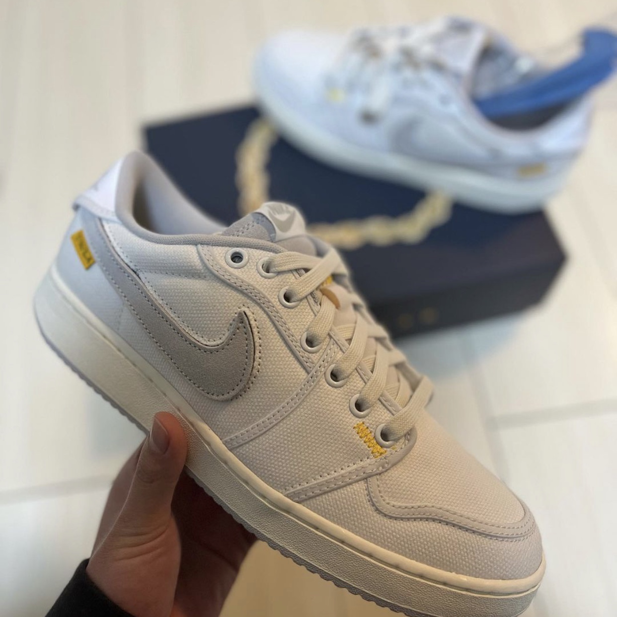 Jordan 1 x Union KO Low White 착용 스타일 - 2