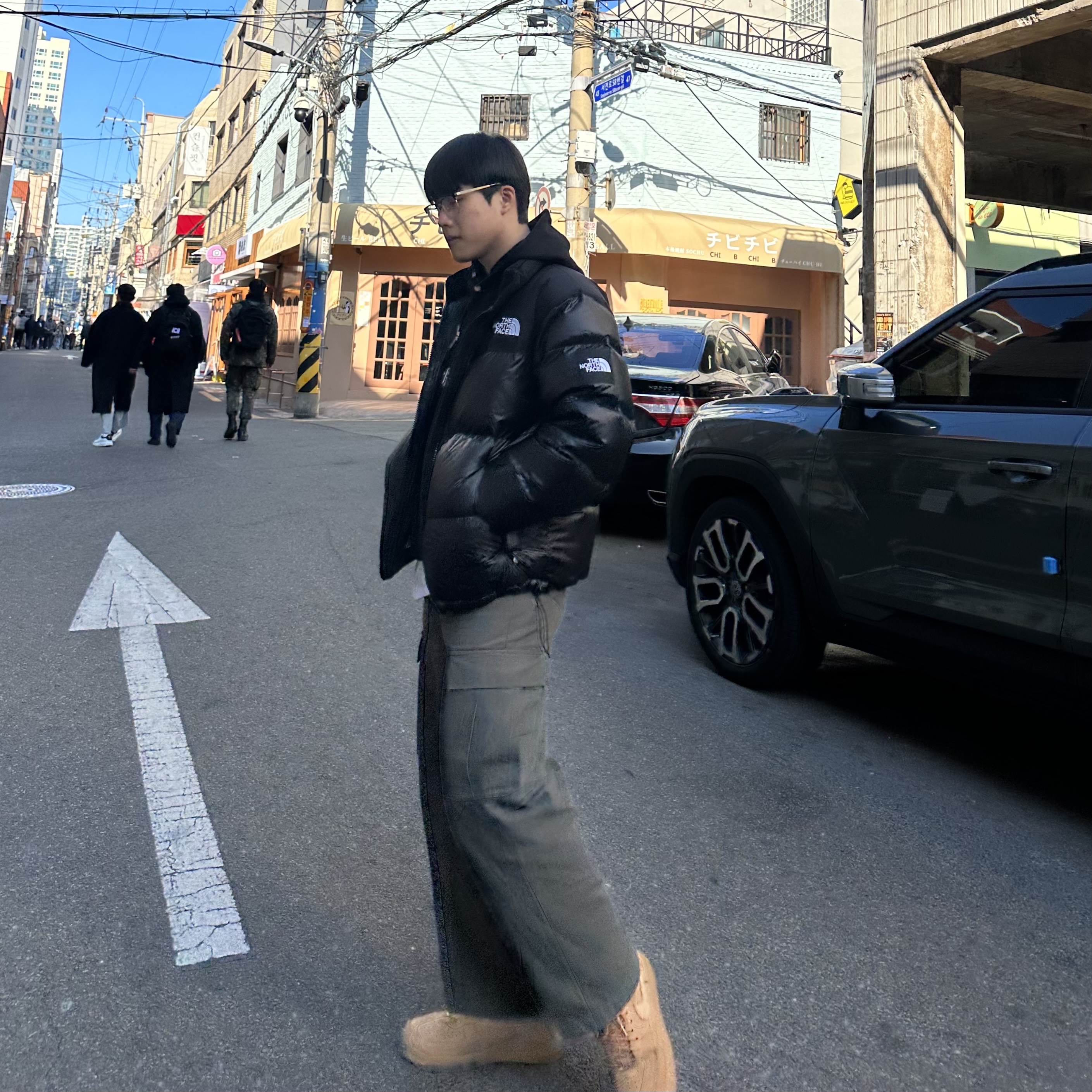 Nike x Supreme Air Force 1 Low Flax 착용 스타일 - 1