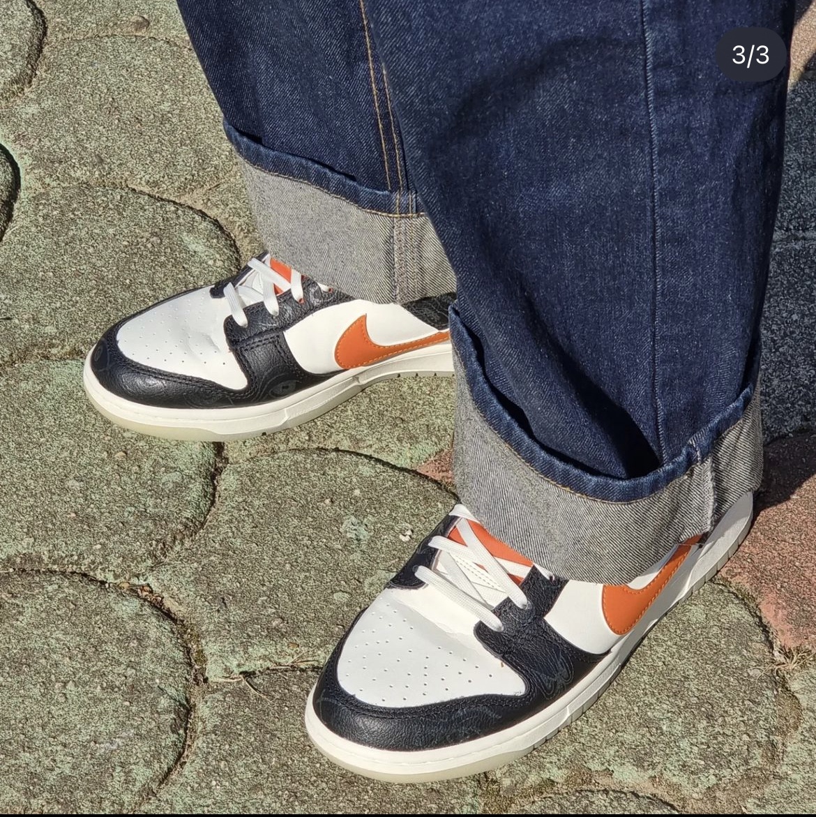 Nike Dunk Low Retro PRM Halloween 착용 스타일