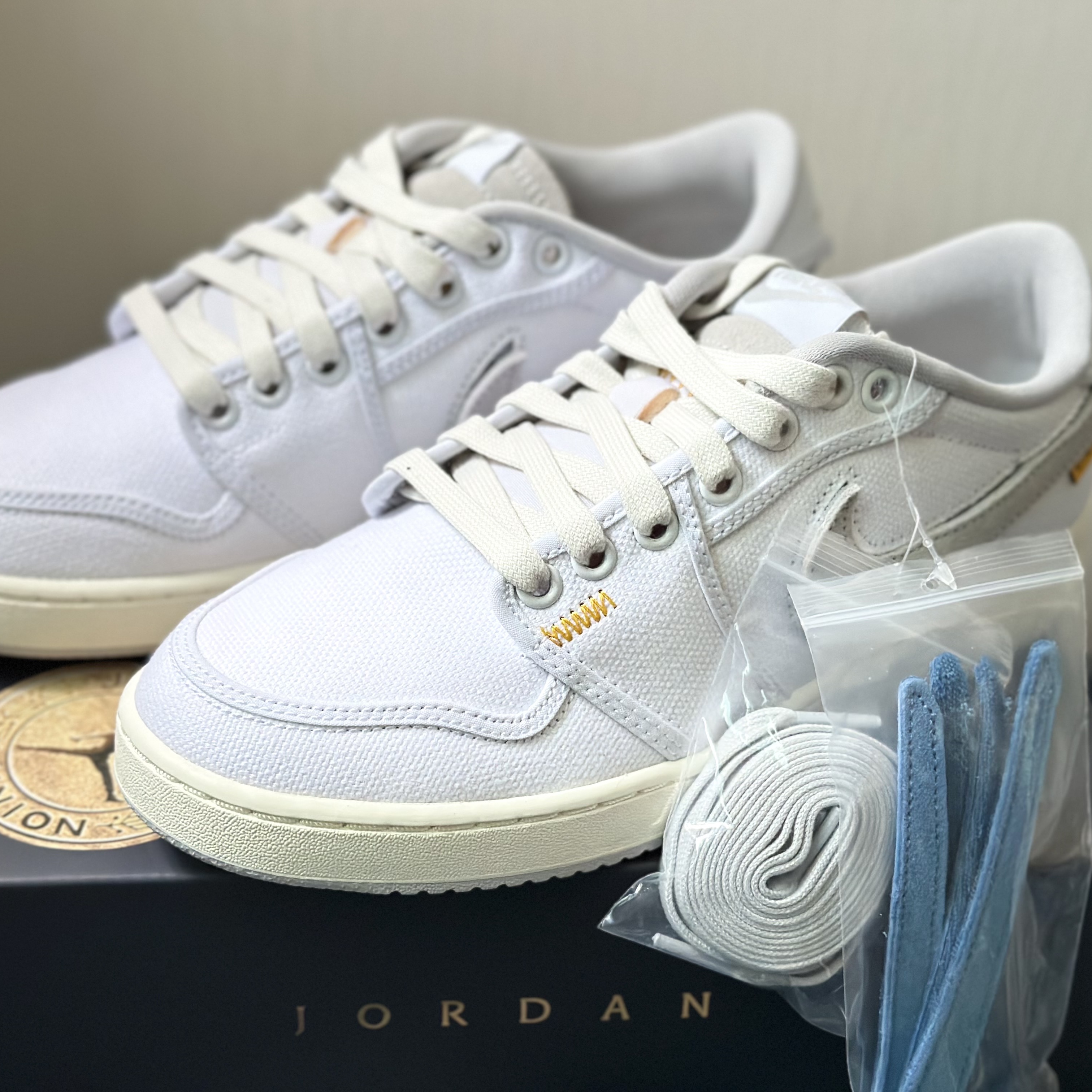 Jordan 1 x Union KO Low White 착용 스타일 - 4