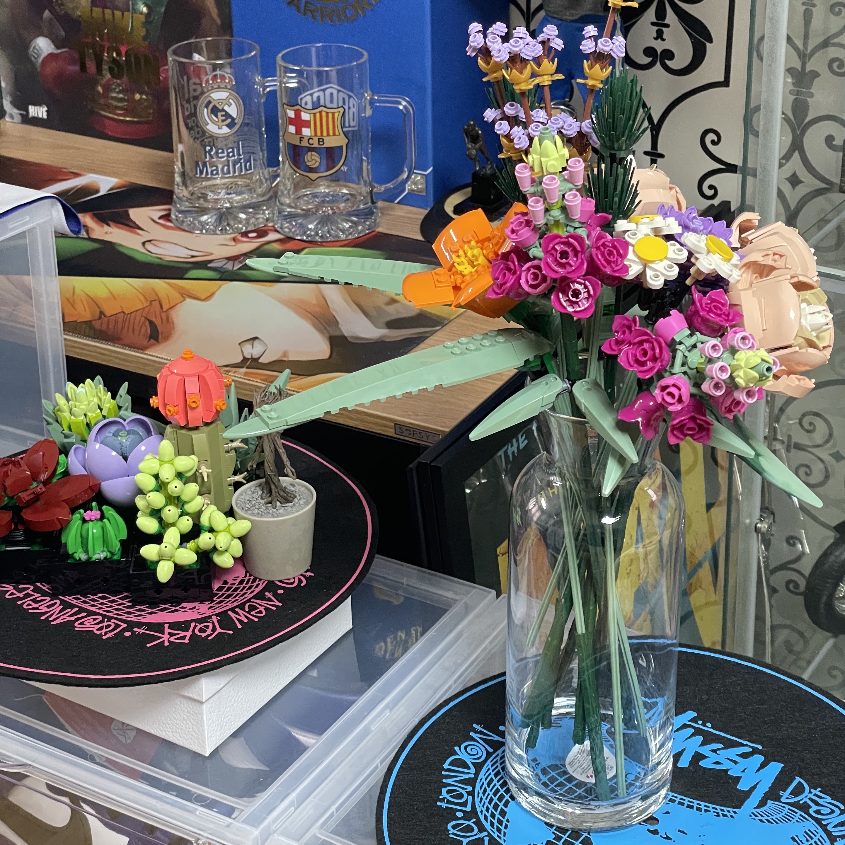 Lego Flower Bouquet, Lego Succulents 착용 스타일