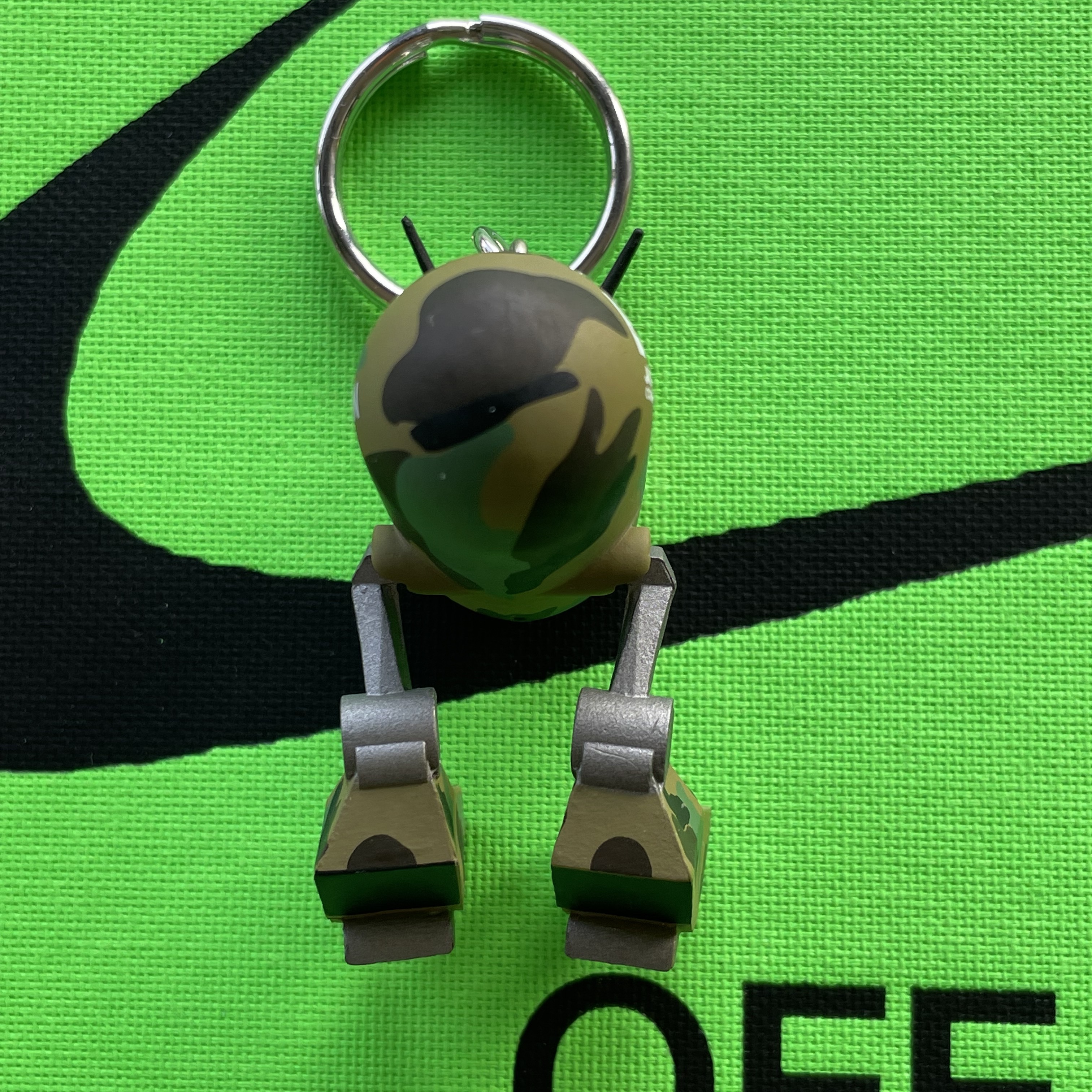 Supreme x Comme des Garcons Junya Watanabe Man Bug Keychain Woodland Camo - 21FW 착용 스타일 - 5
