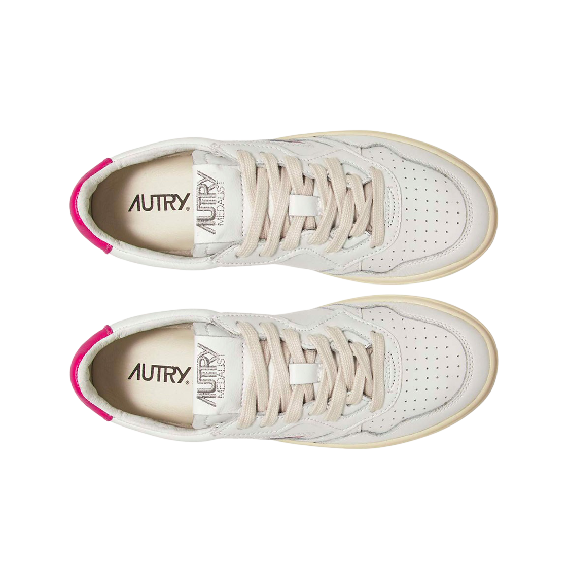 오트리 메달리스트 로우 레더 스니커즈 화이트 버블(Autry Medalist Low Leather Sneakers White Bubble) - 2
