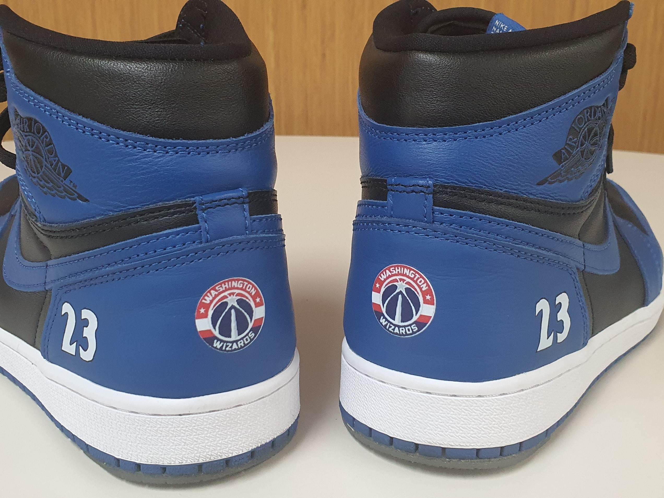 Jordan 1 Retro High OG Dark Marina Blue 착용 스타일 - 1