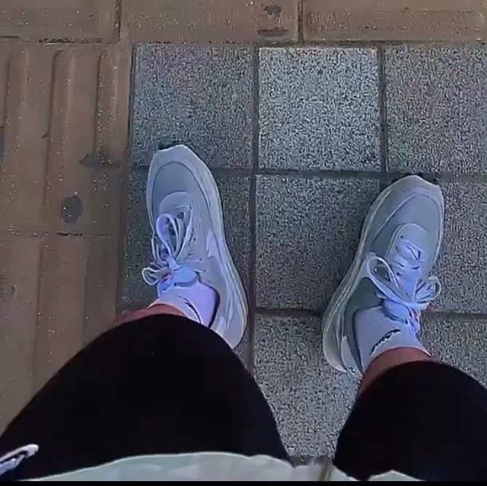 Nike x Sacai x Fragment LDWaffle Light Smoke Grey 착용 스타일