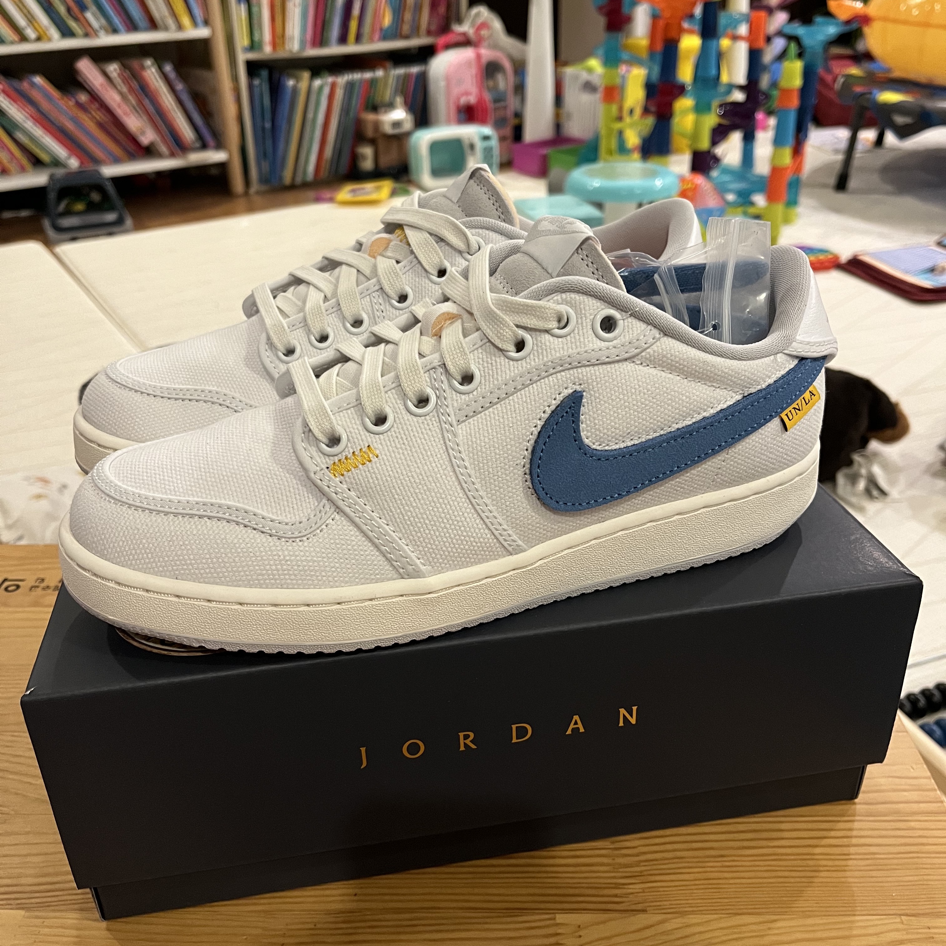 Jordan 1 x Union KO Low White 착용 스타일 - 1