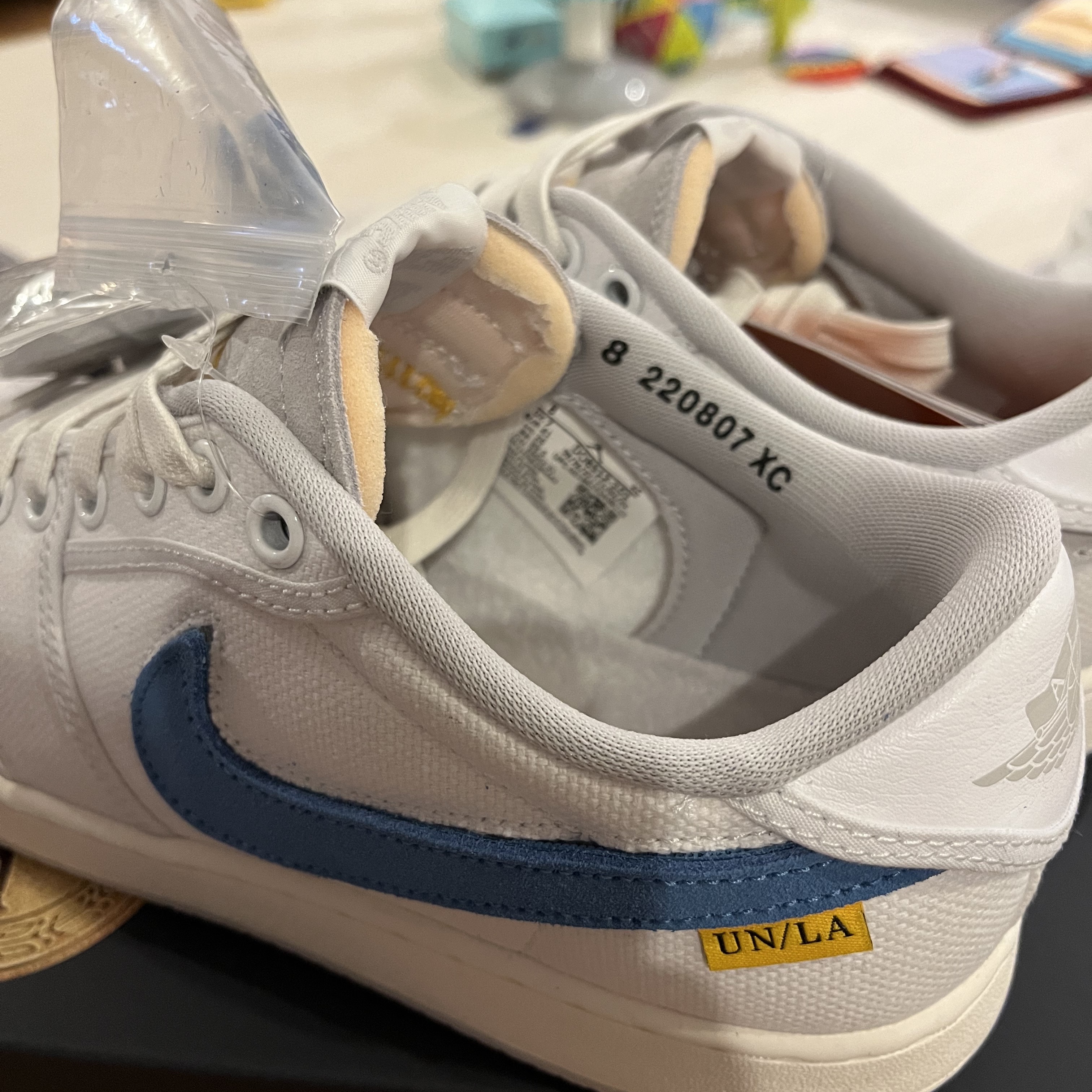 Jordan 1 x Union KO Low White 착용 스타일 - 3