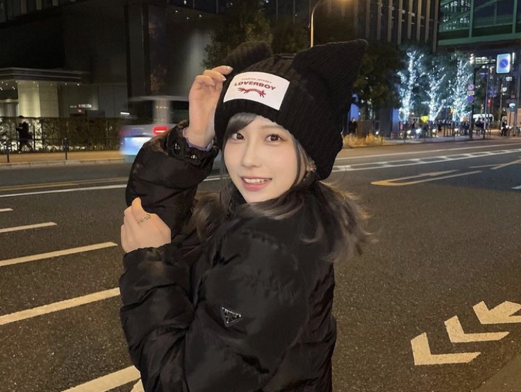 Charles Jeffrey Loverboy Chunky Ears Beanie Black 착용 스타일