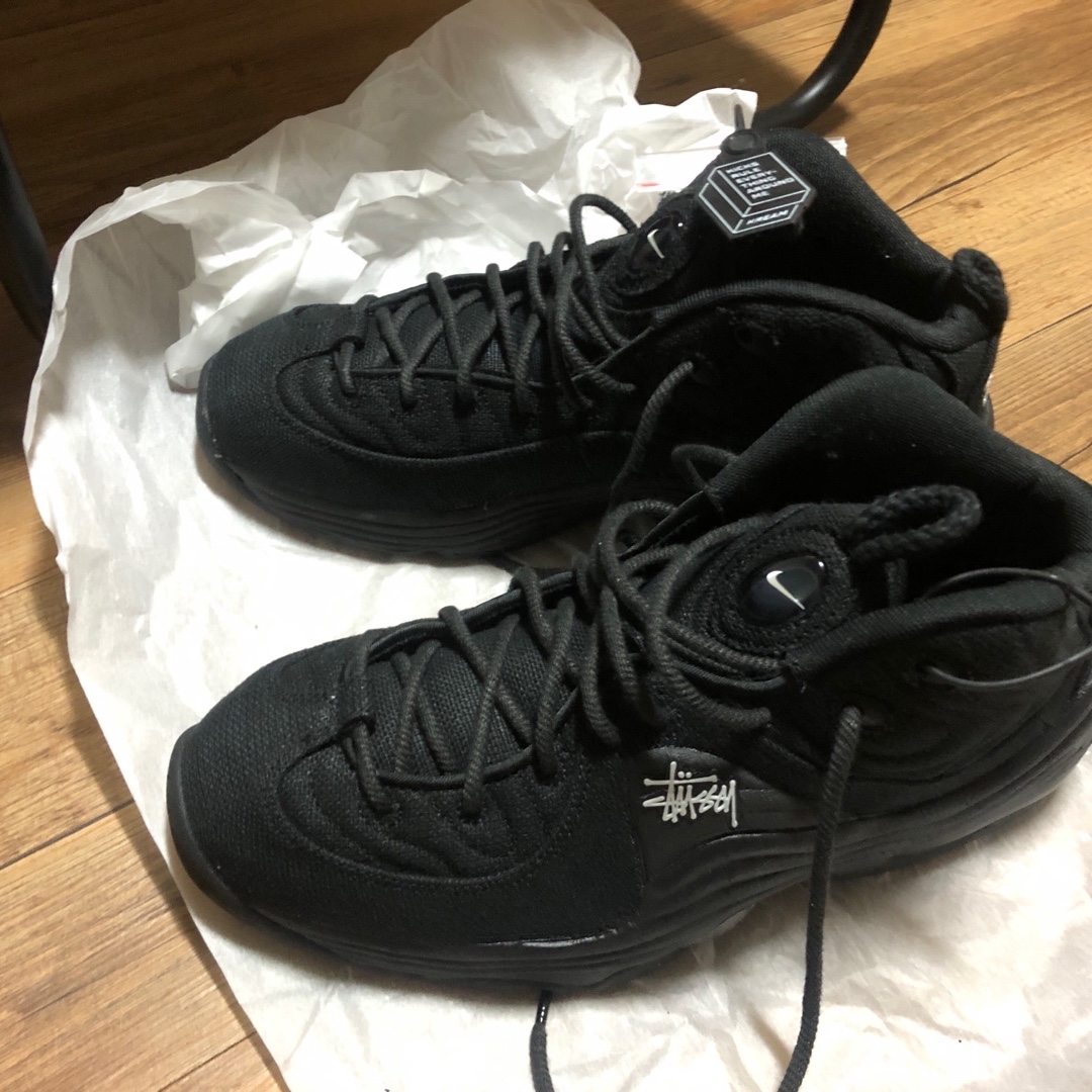 Nike x Stussy Air Penny II Black 착용 스타일