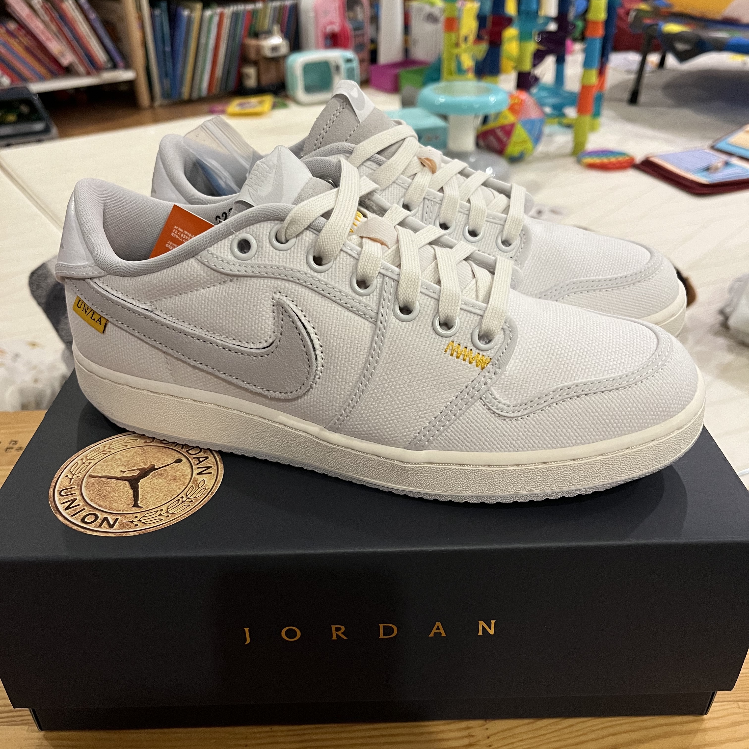 Jordan 1 x Union KO Low White 착용 스타일 - 2