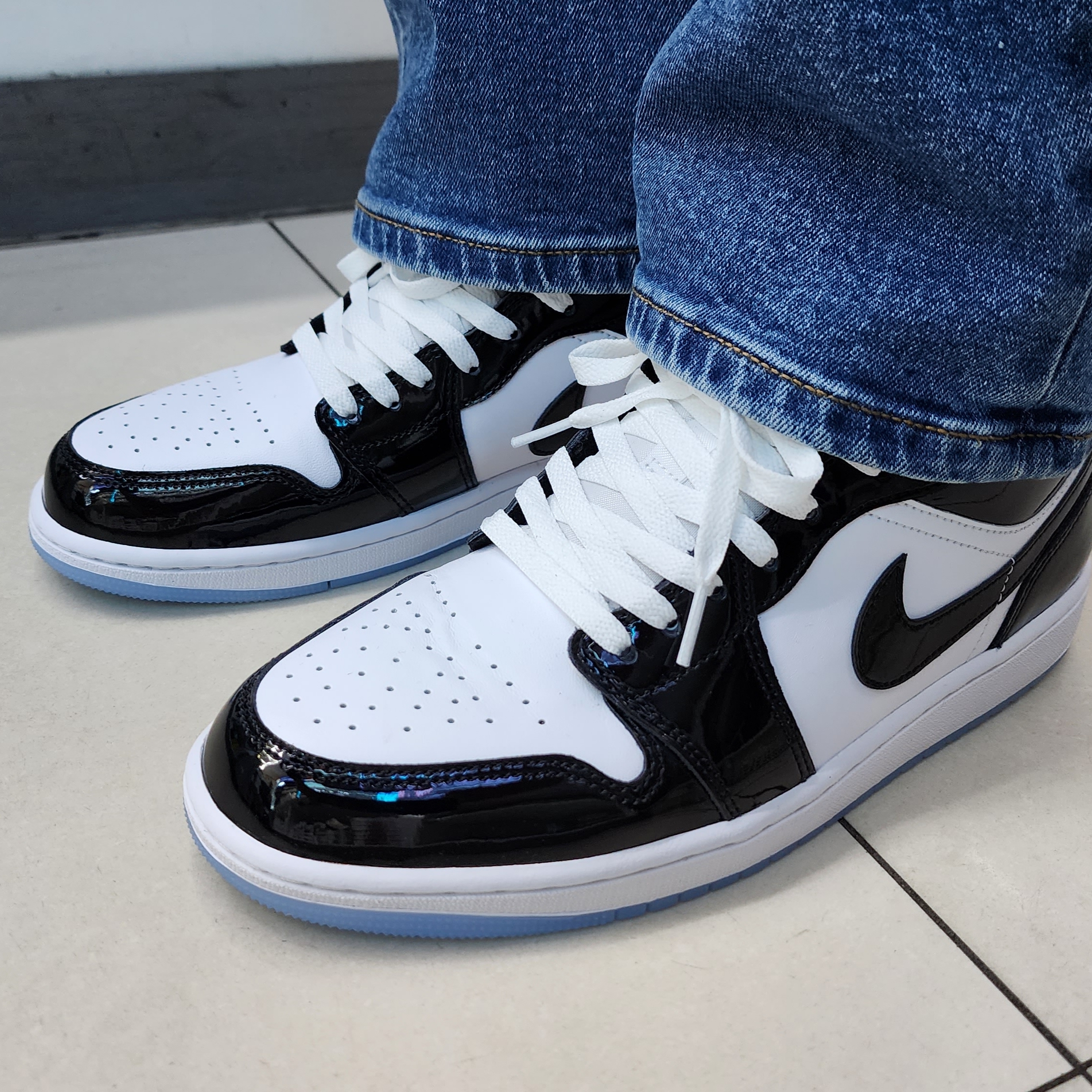 Jordan 1 Low SE Concord 착용 스타일 - 2