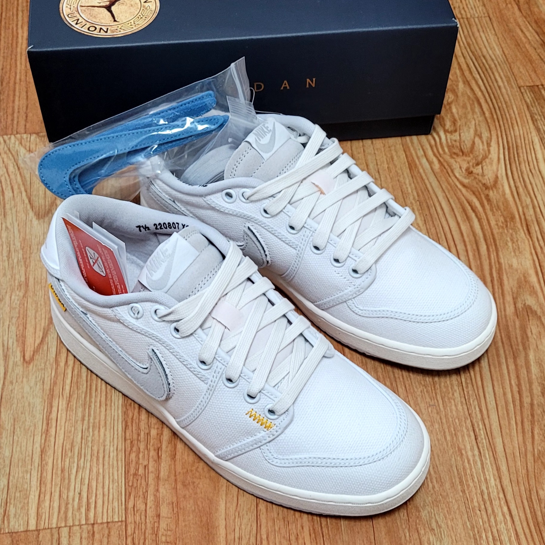 Jordan 1 x Union KO Low White 착용 스타일 - 2