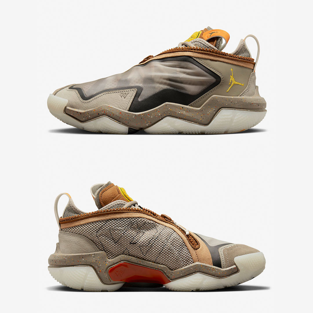 Jordan x Russell Westbrook Honor the Gift Why Not ZER0.6 PF Moon Fossil 착용 스타일 - 3