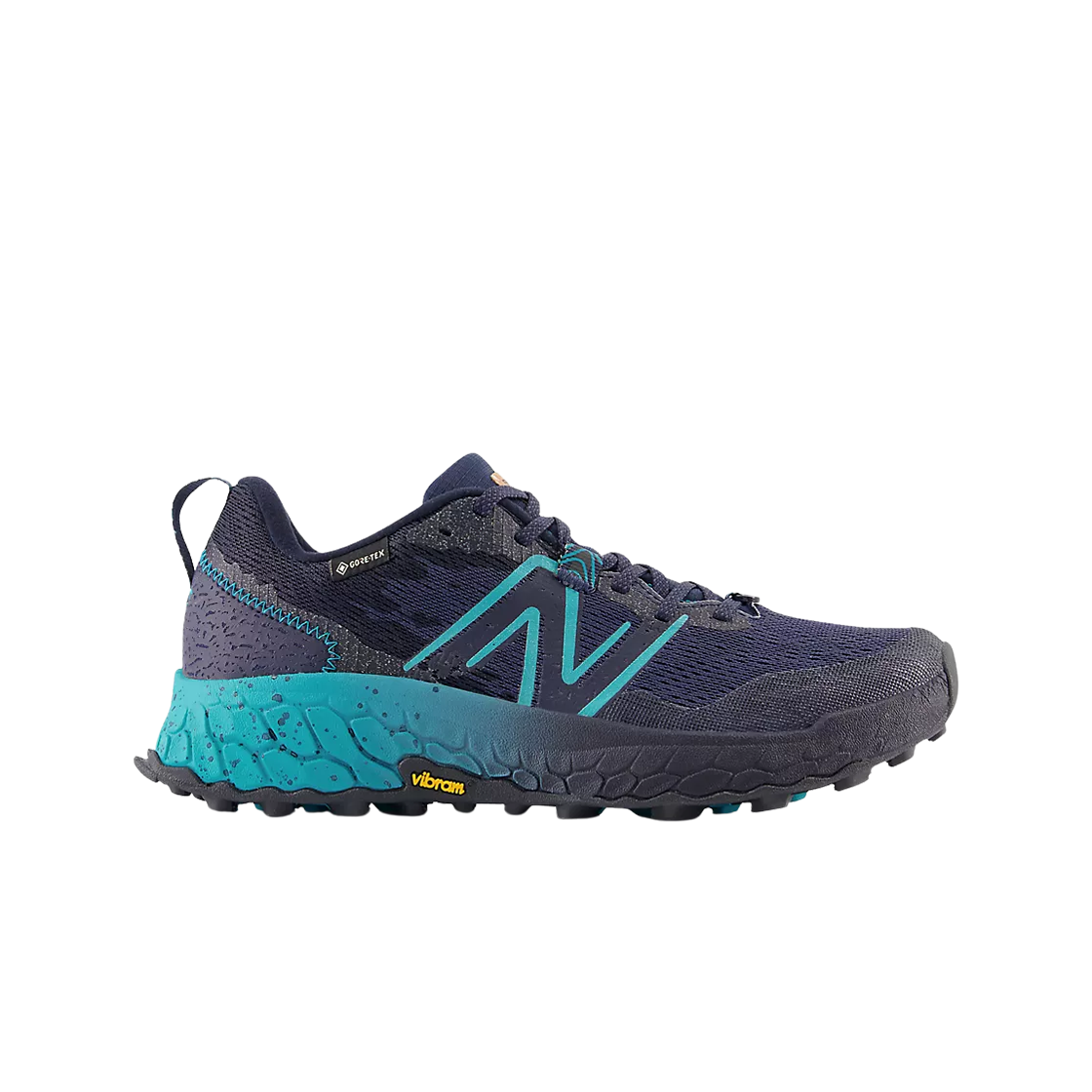 (W) 뉴발란스 프레쉬 폼 X 이에로 V7 고어텍스 내츄럴 인디고 이클립스 - D 와이드((W) New Balance Fresh Foam X Hierro V7 Gore-Tex Natural Indigo Eclipse - D Wide) - 1