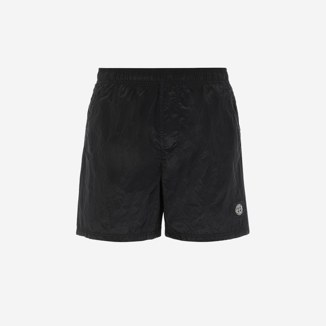 Stone Island B0943 Nylon Metal in Econyl Regenerated Nylon Swimming Trunk Black - 23SS 상세 이미지 1