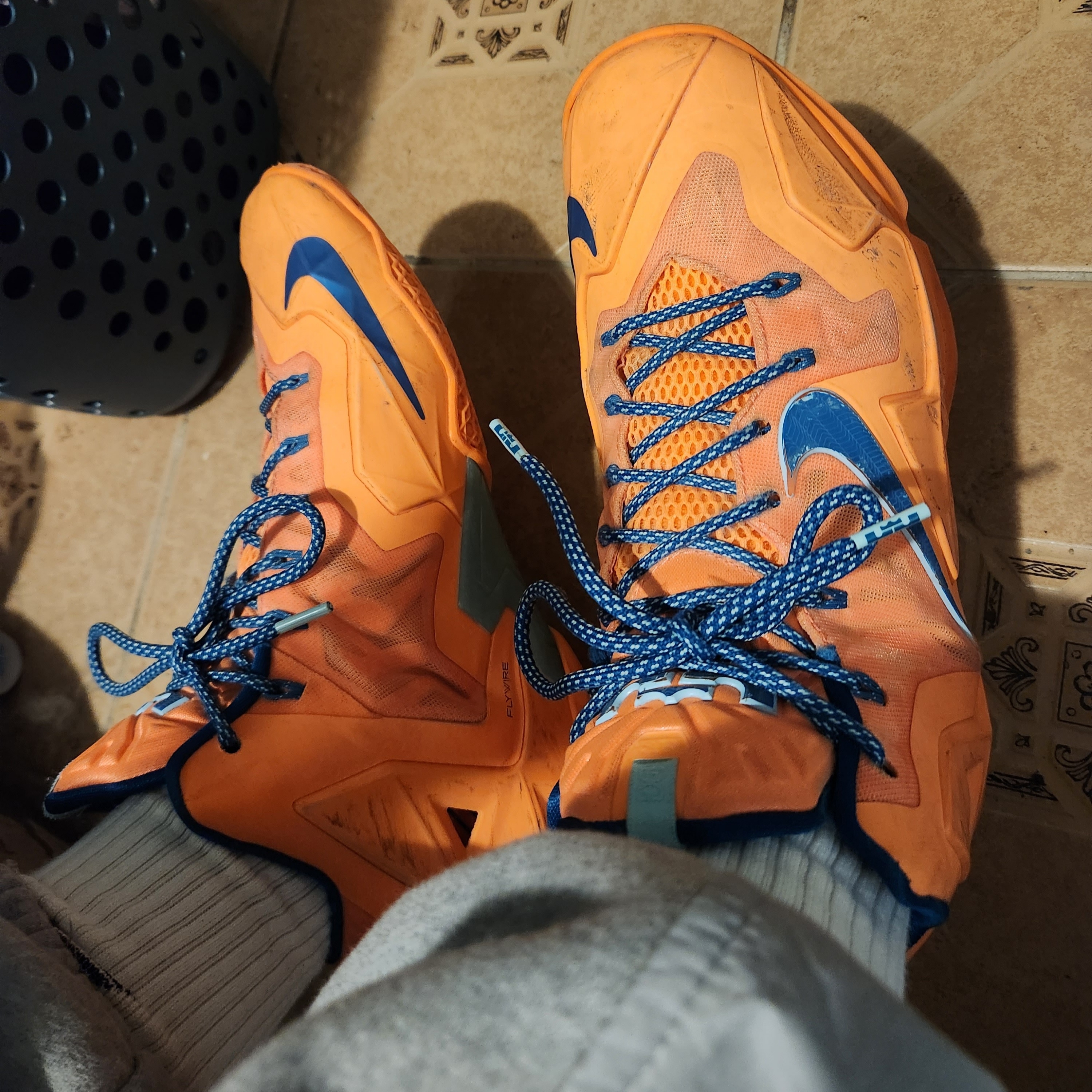 Nike LeBron 11 Knicks 착용 스타일