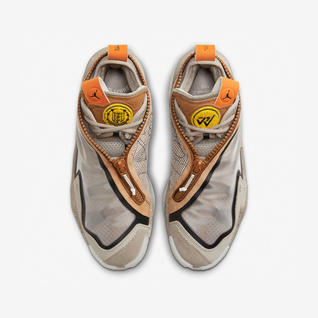Jordan x Russell Westbrook Honor the Gift Why Not ZER0.6 PF Moon Fossil 착용 스타일 - 4