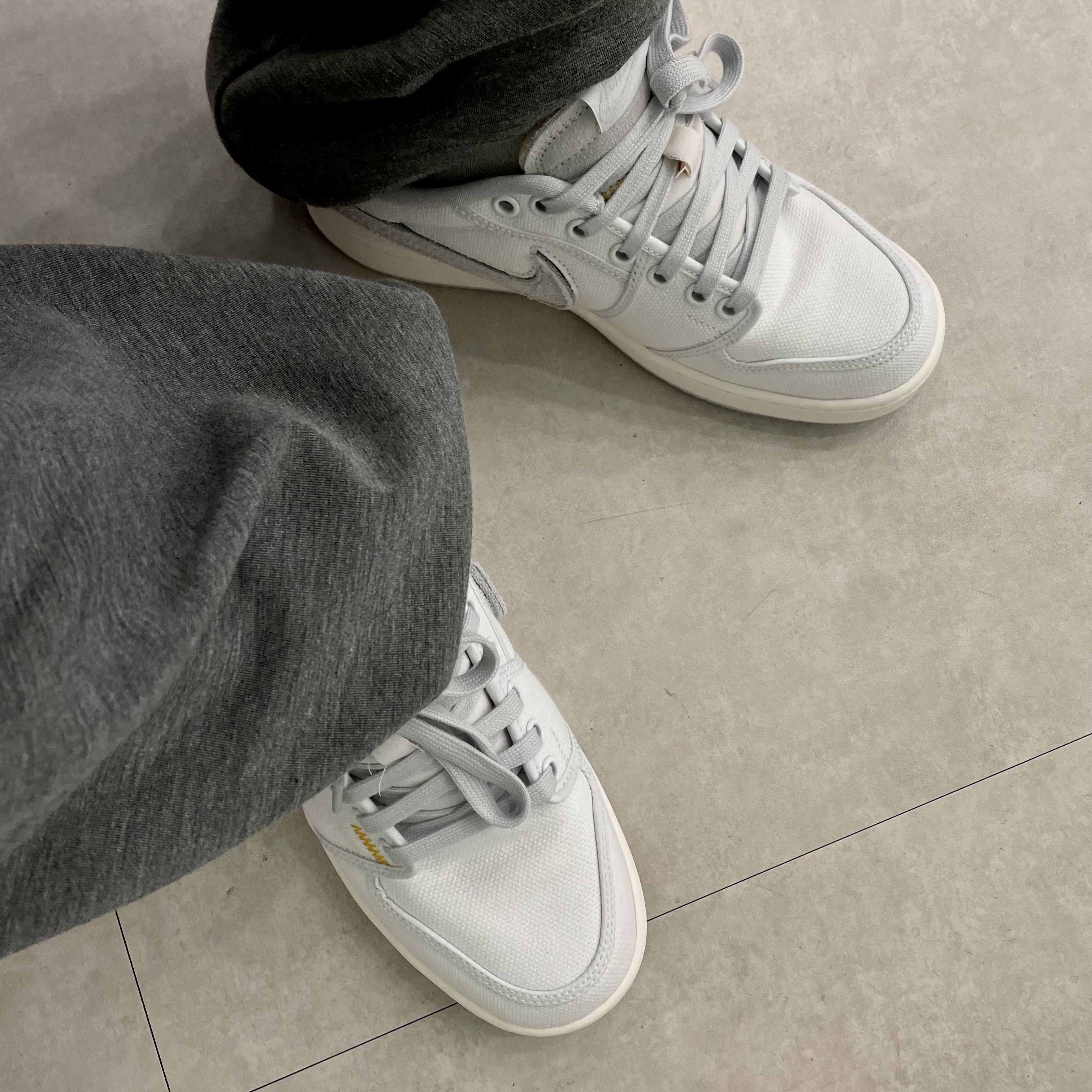 Jordan 1 x Union KO Low White 착용 스타일