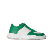 Maison Mihara Yasuhiro Wayne OG Sole Leather Low-top Sneakers Green White