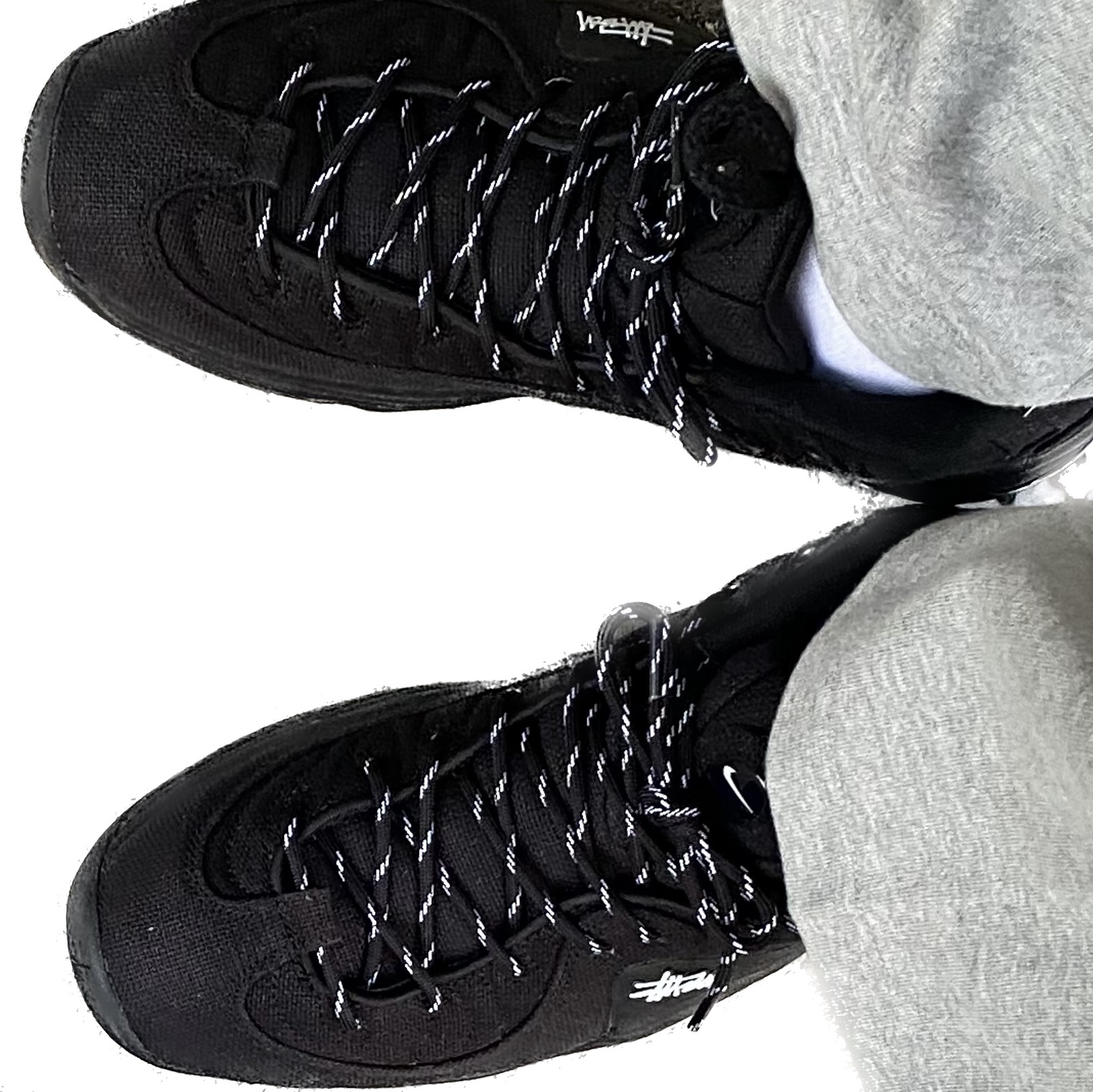 Nike x Stussy Air Penny II Black 착용 스타일