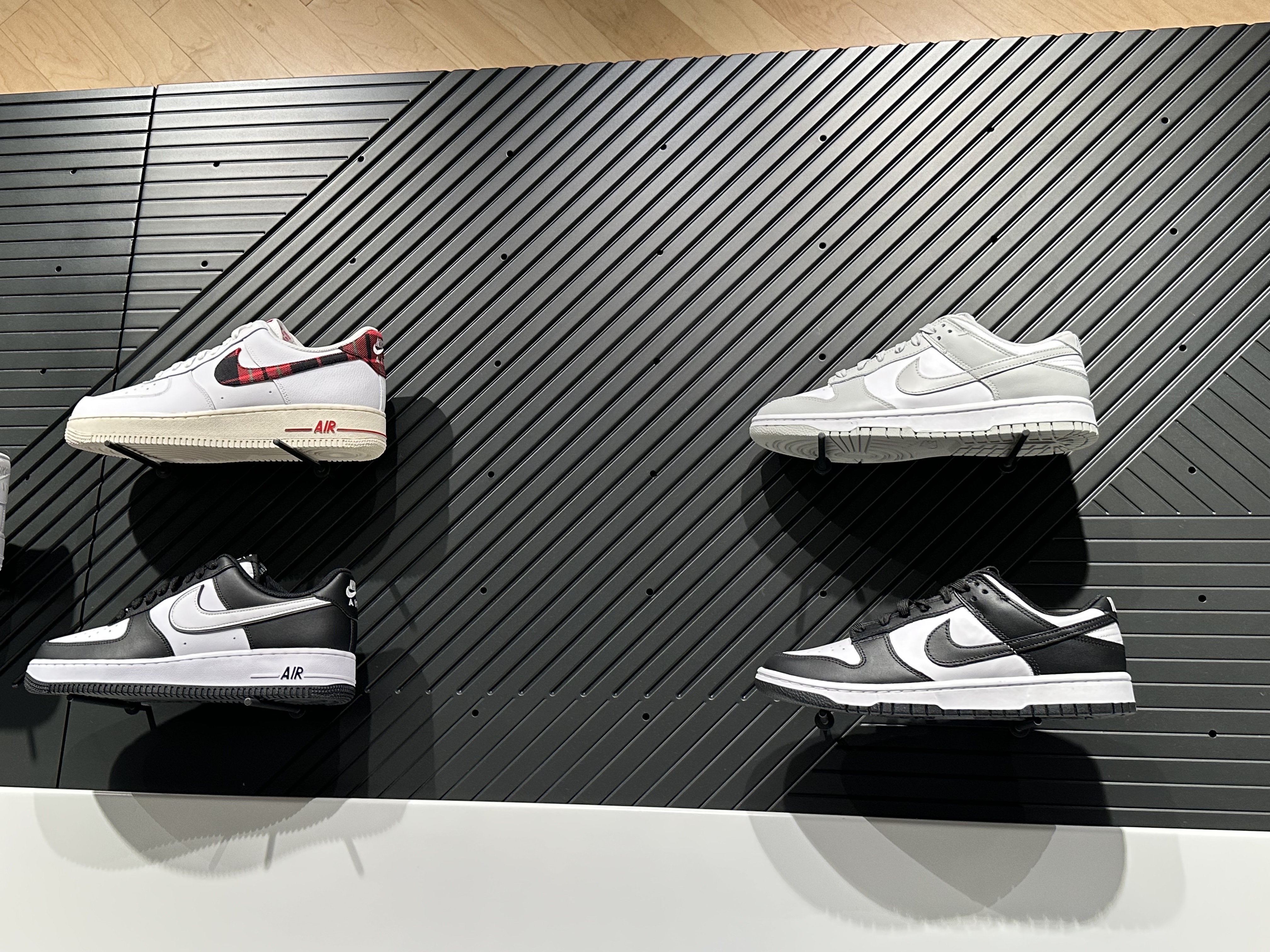 Nike Dunk Low Retro Grey Fog, Nike Dunk Low Retro Black 착용 스타일