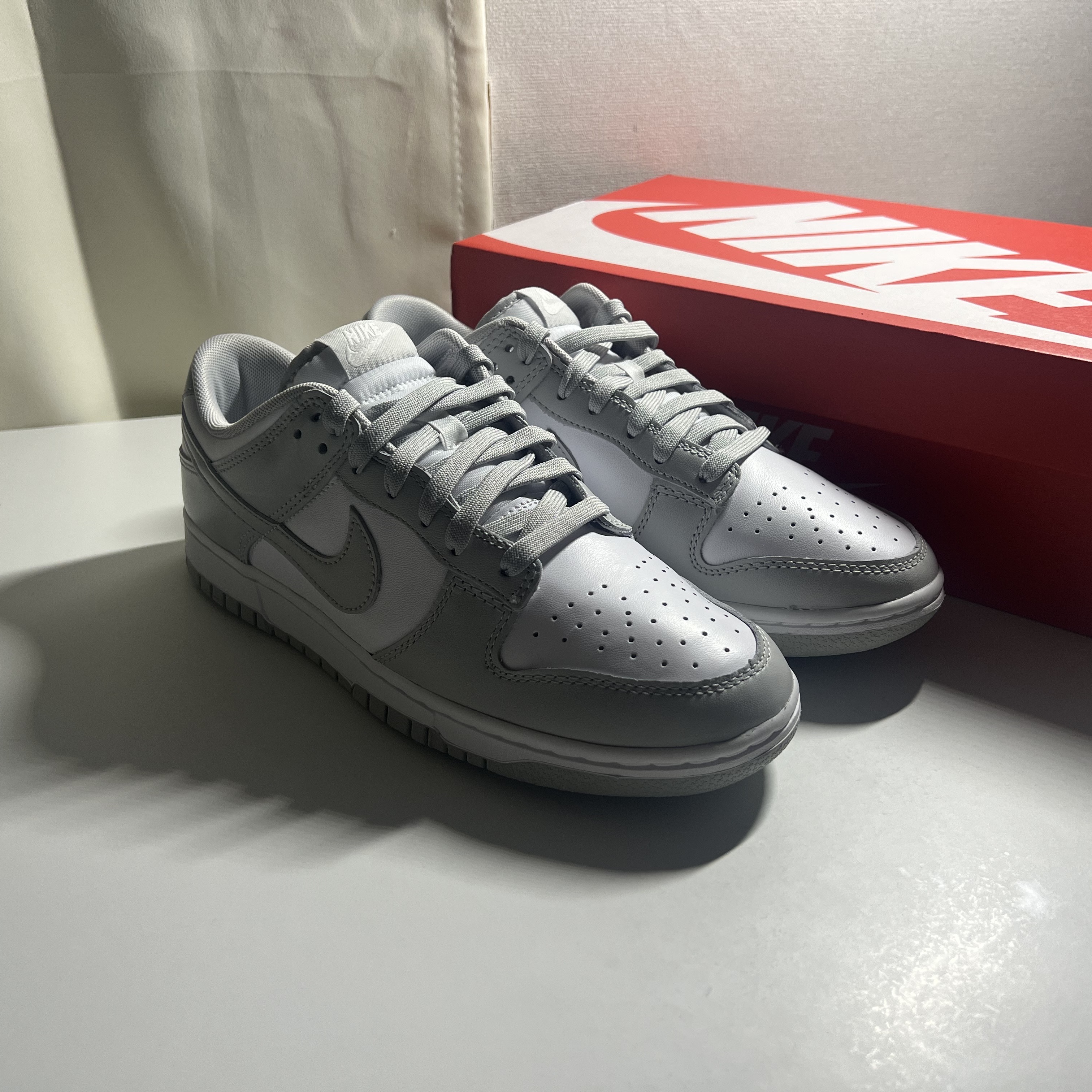 Nike Dunk Low Retro Grey Fog 착용 스타일