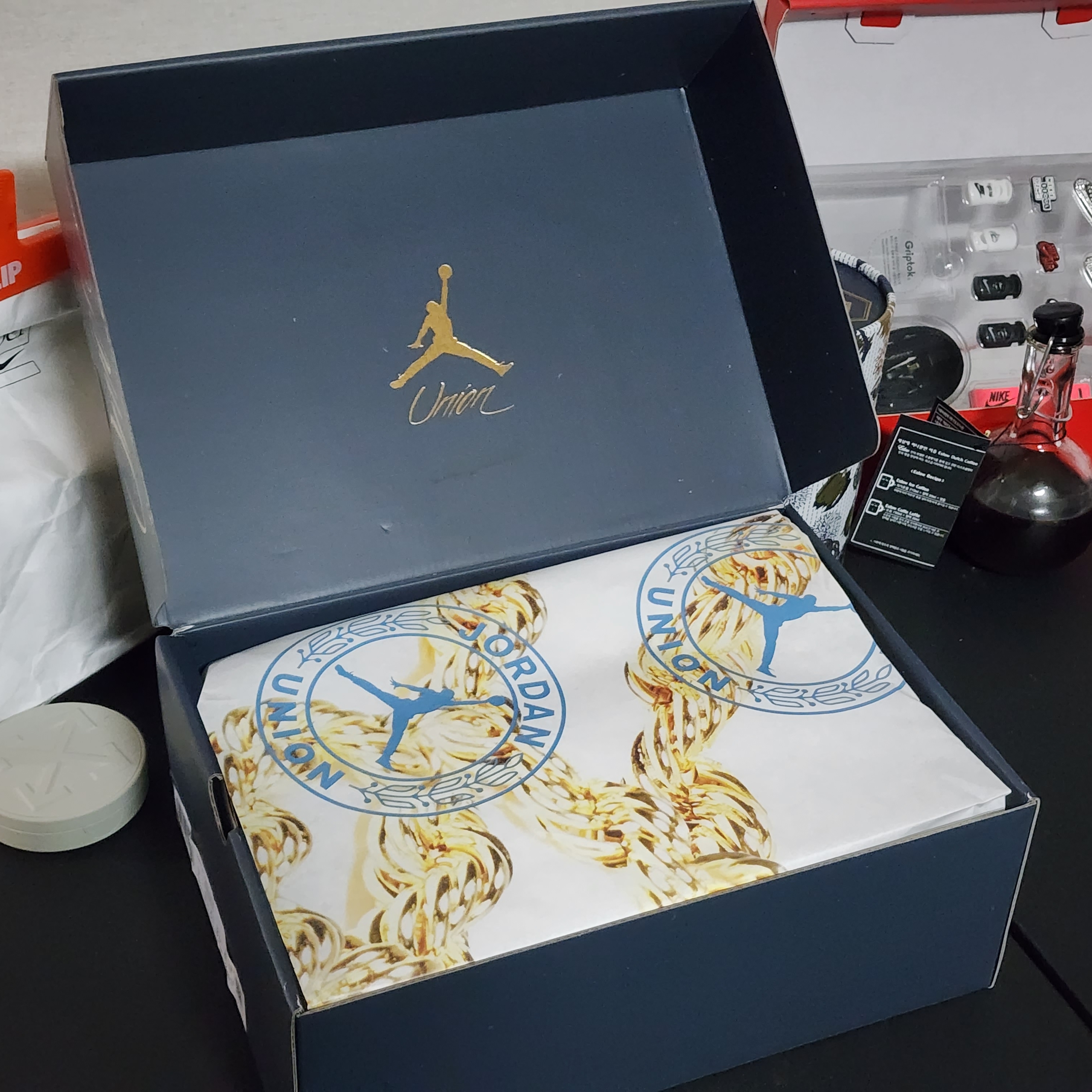 Jordan 1 x Union KO Low White 착용 스타일 - 2