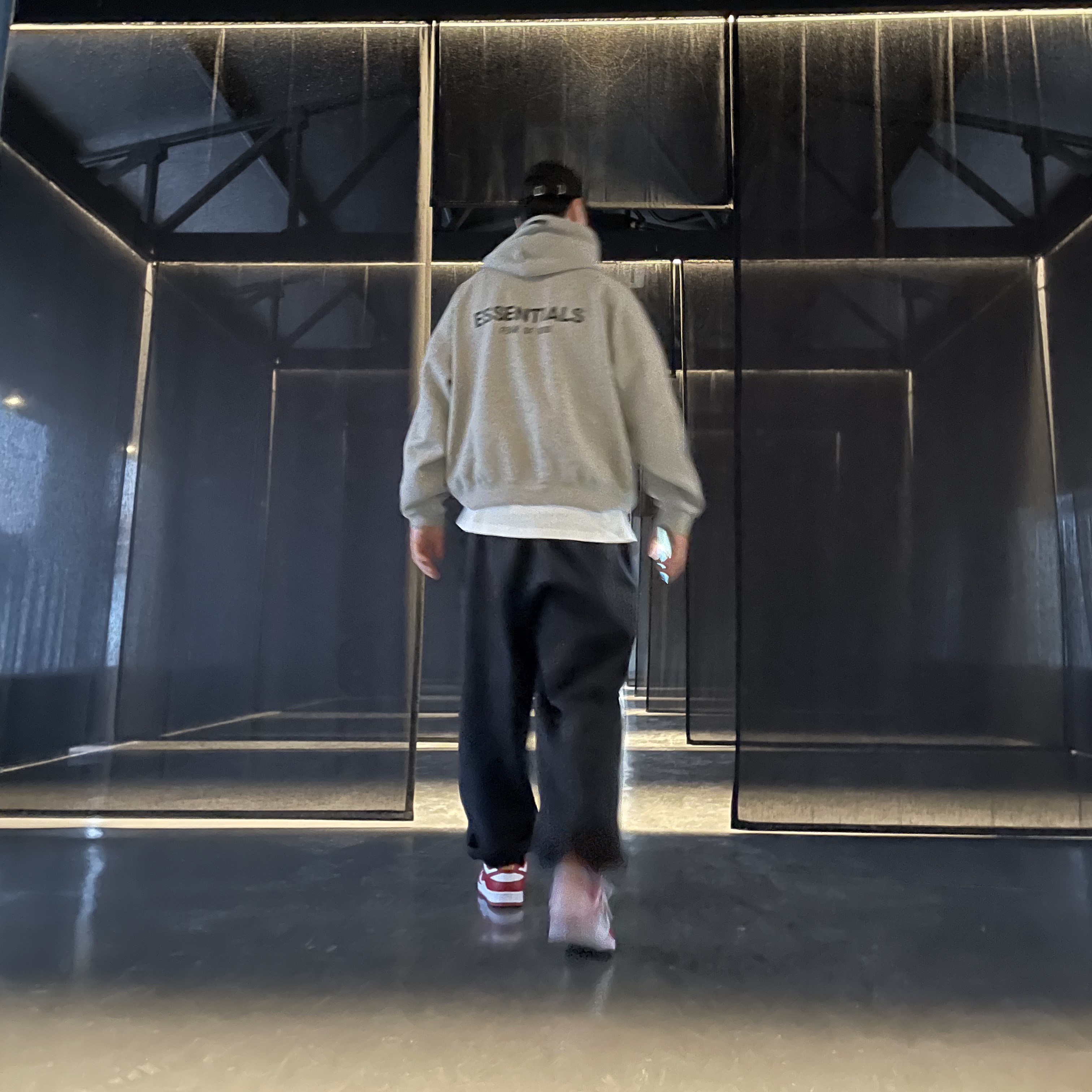(W) Nike NRG Solo Swoosh Fleece Pants Black White - US/EU, Stussy Stock Low Pro Cap Black 착용 스타일