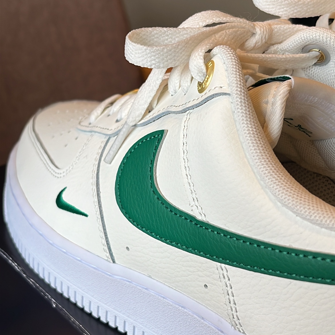 Nike Air Force 1 '07 LV8 40th Anniversary Join Forces Sail Malachite 착용 스타일