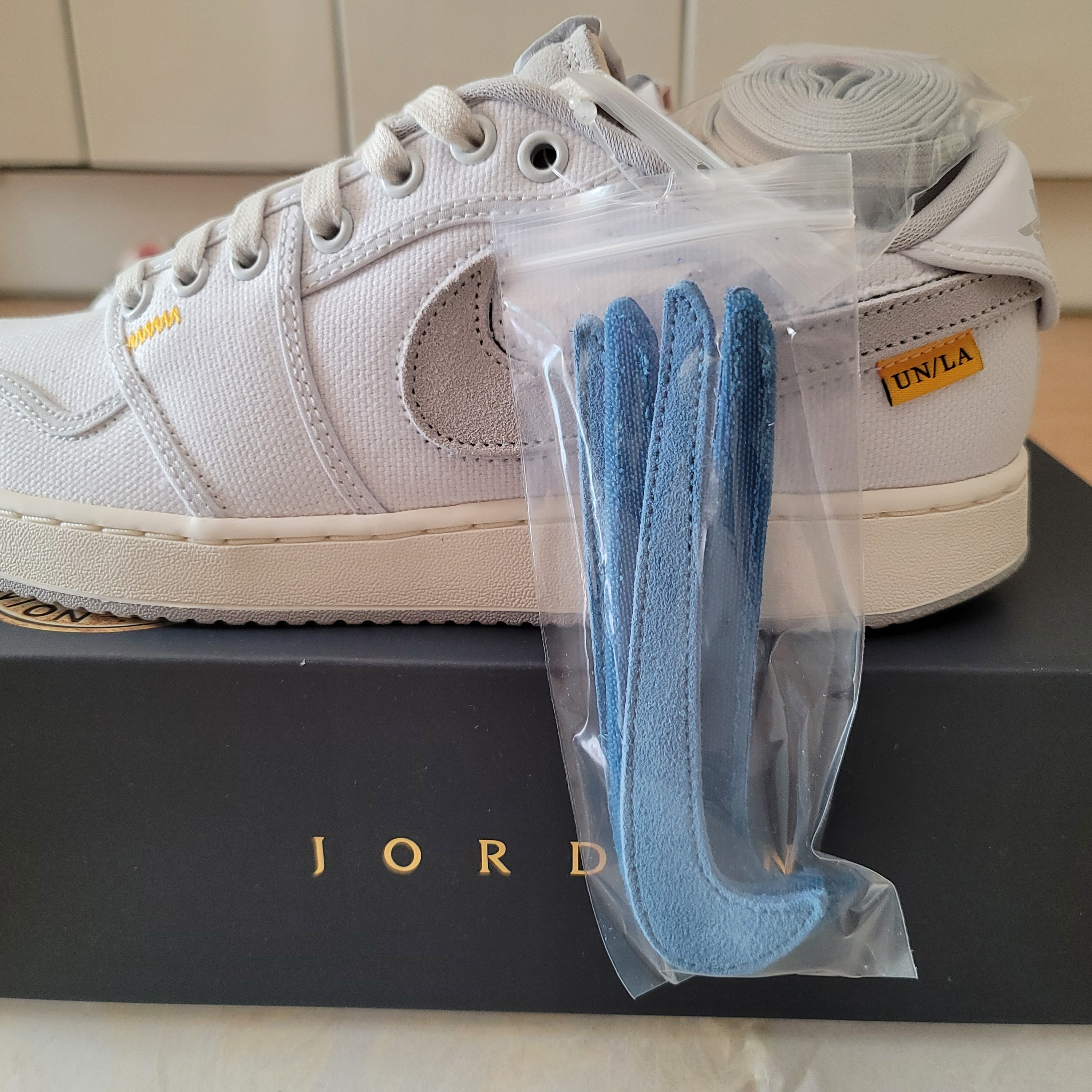 Jordan 1 x Union KO Low White 착용 스타일 - 2