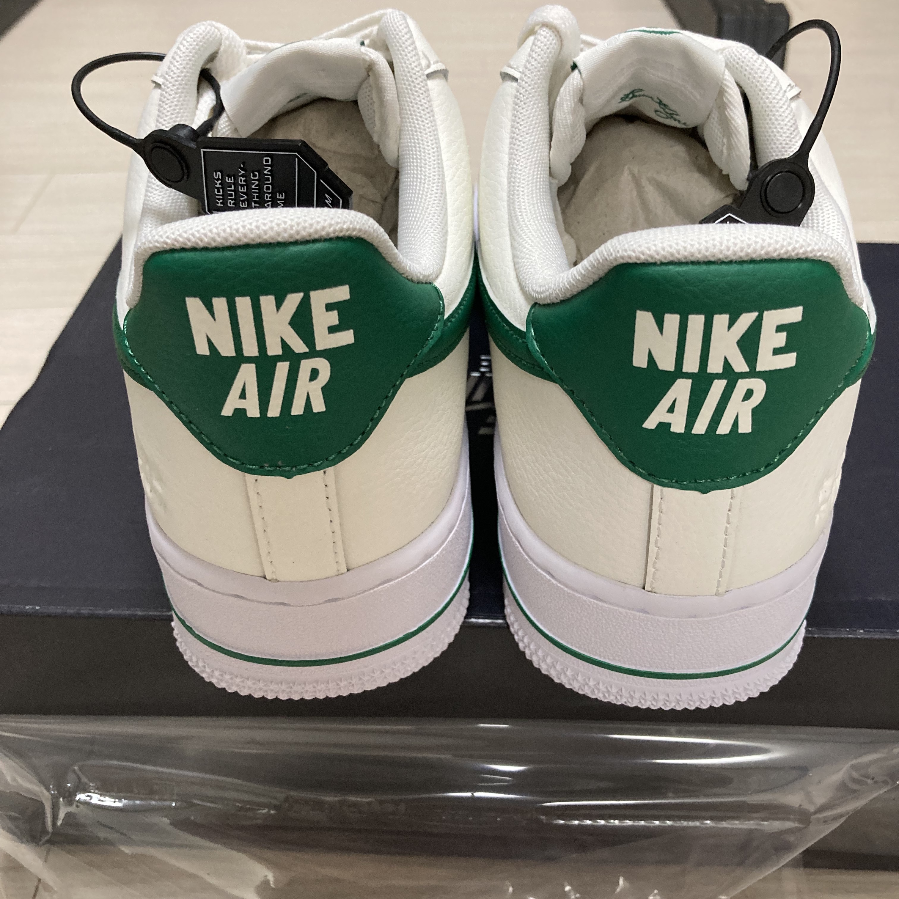 Nike Air Force 1 '07 LV8 40th Anniversary Join Forces Sail Malachite 착용 스타일 - 3