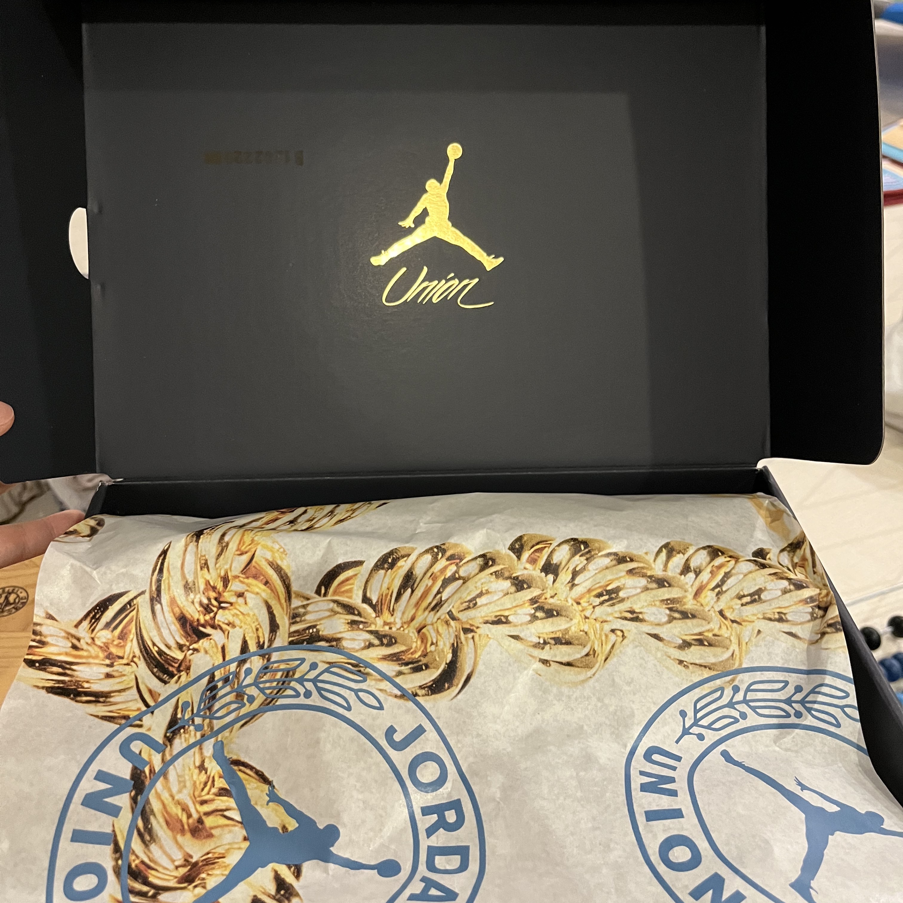 Jordan 1 x Union KO Low White 착용 스타일 - 5