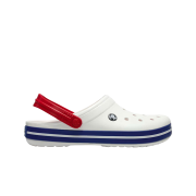 Crocs Crocband Clog White Blue Jean