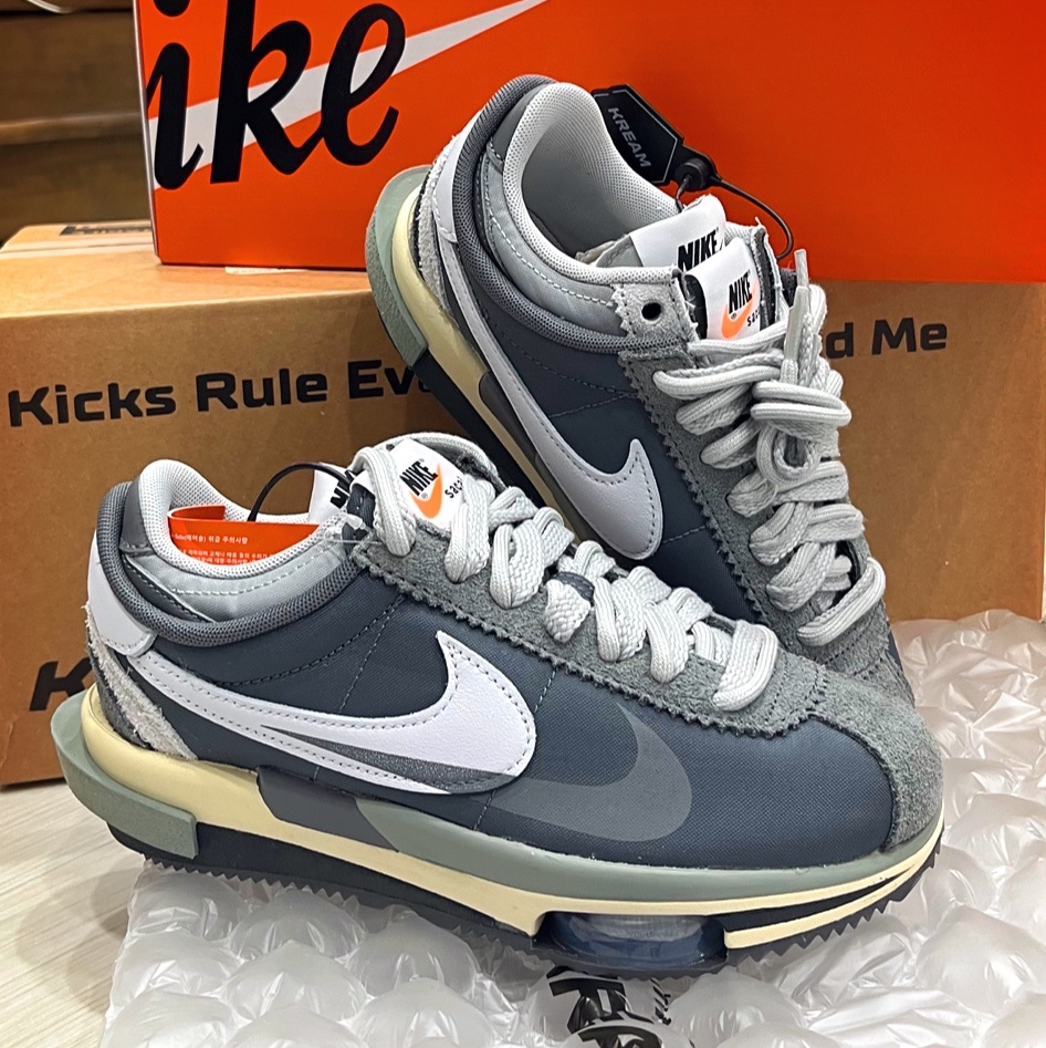 Nike x Sacai Zoom Cortez SP Iron Grey 착용 스타일