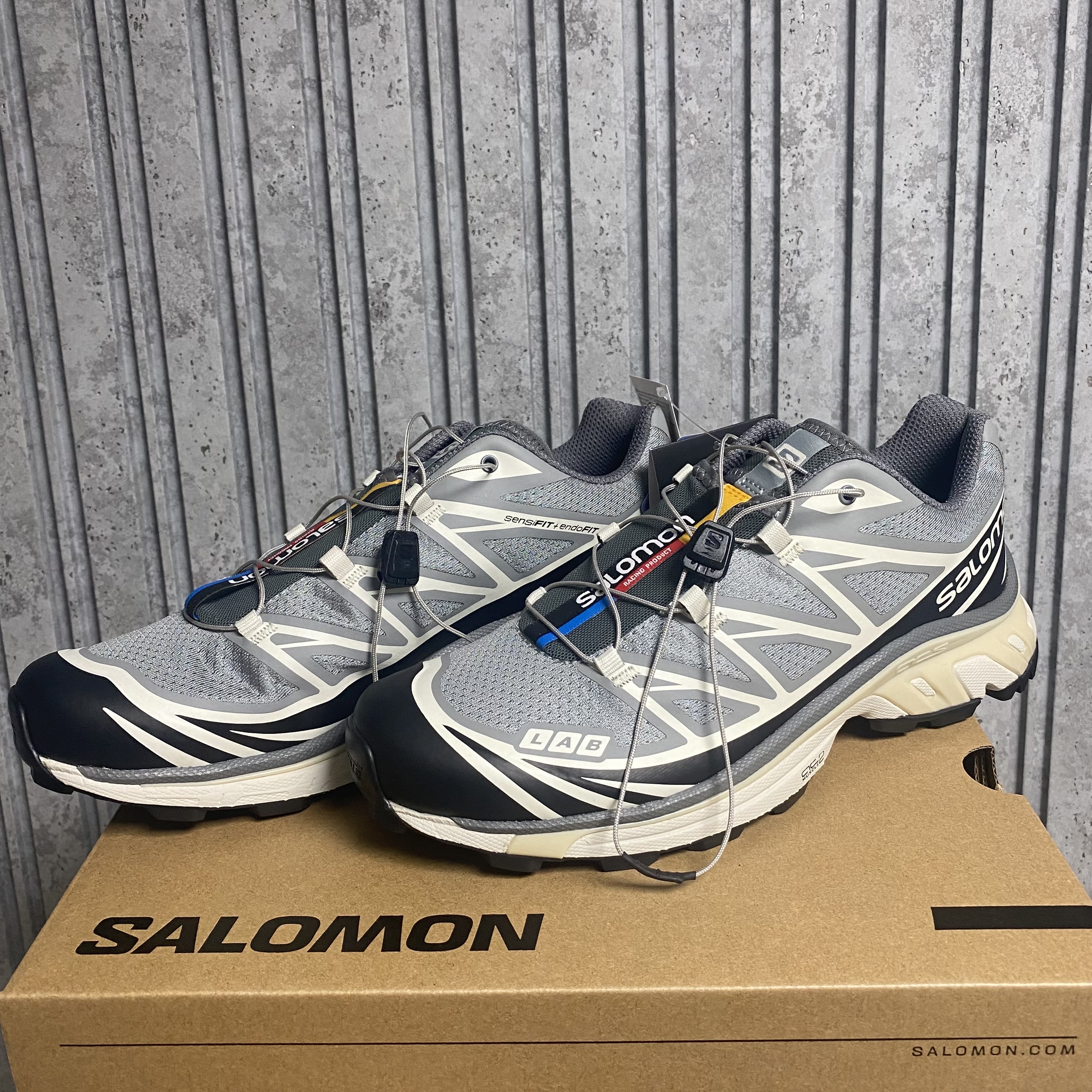 Salomon XT-6 Recut Phantom Vanilla Ice 착용 스타일 - 1