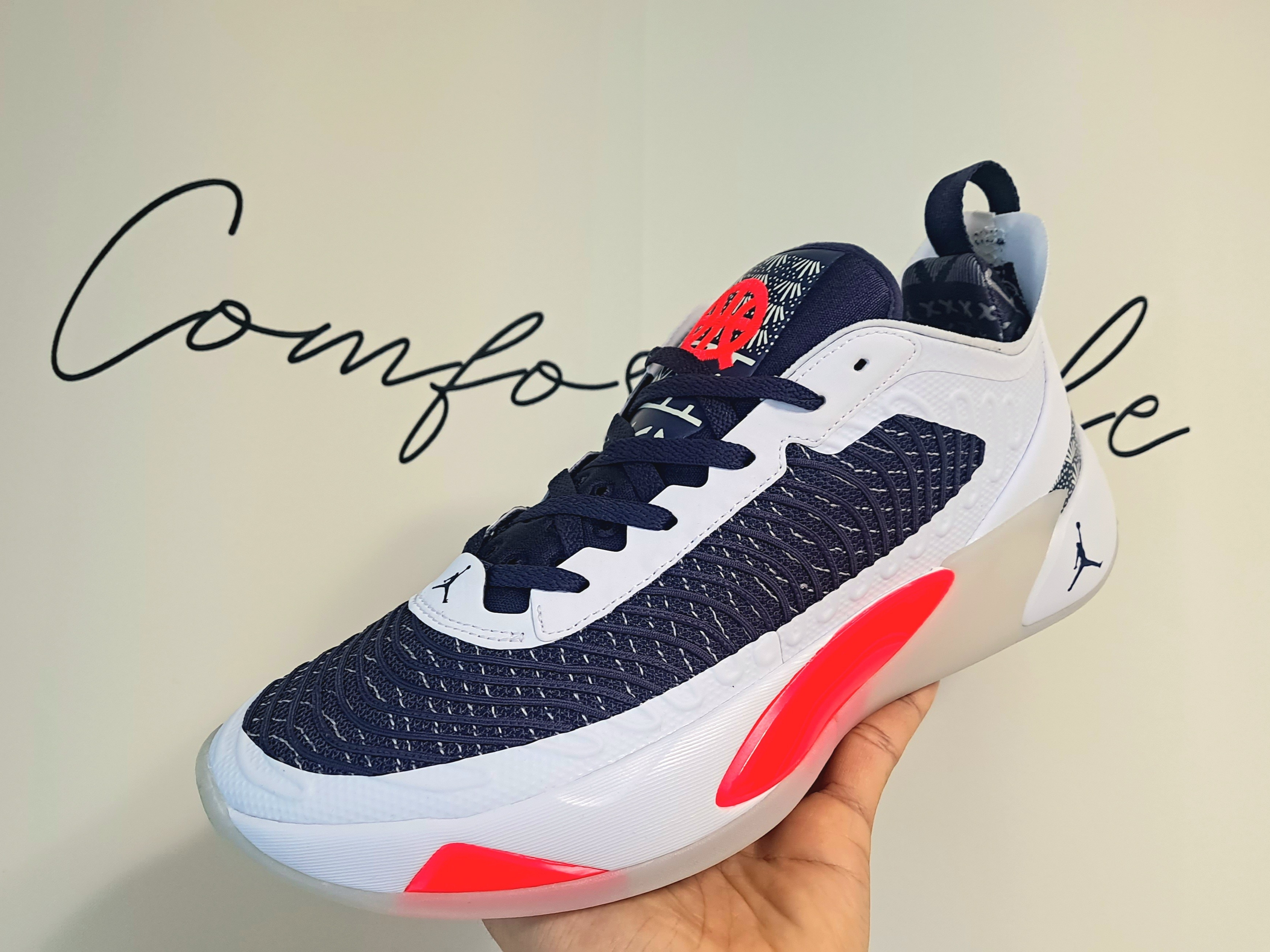 Jordan Luka 1 White Neutral Indigo 착용 스타일